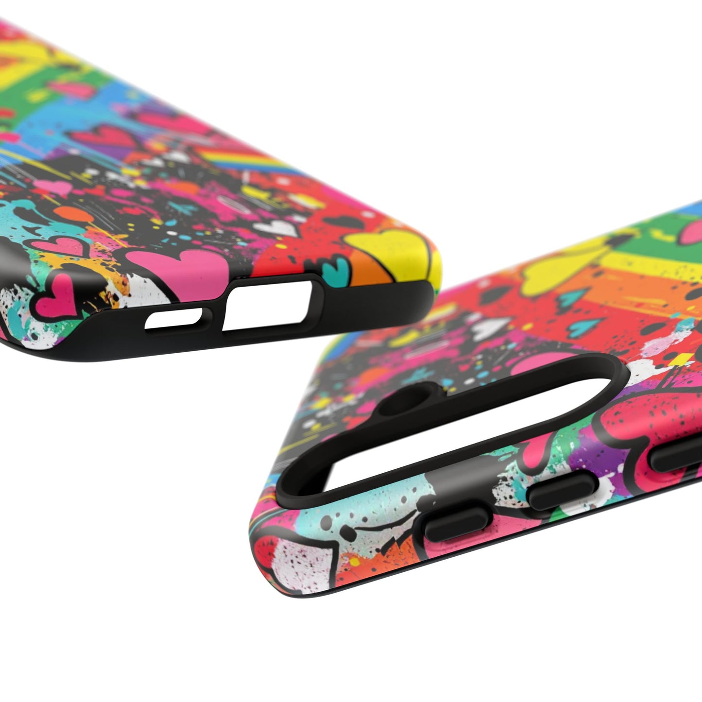 Pride Pop Armor Case – Free Love Graffiti Edition