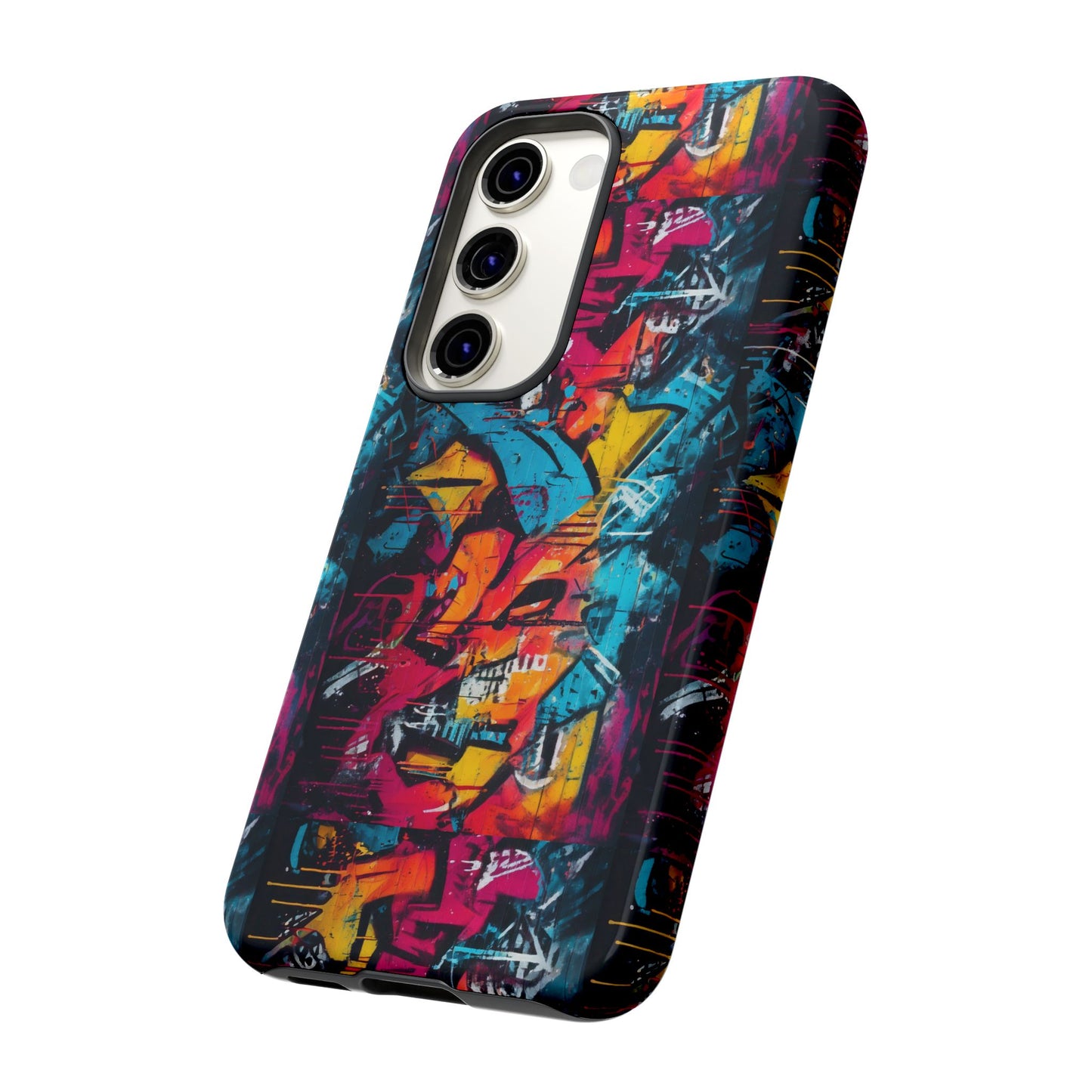 Wall Tag Armor Case – Neon Graffiti Burst Edition