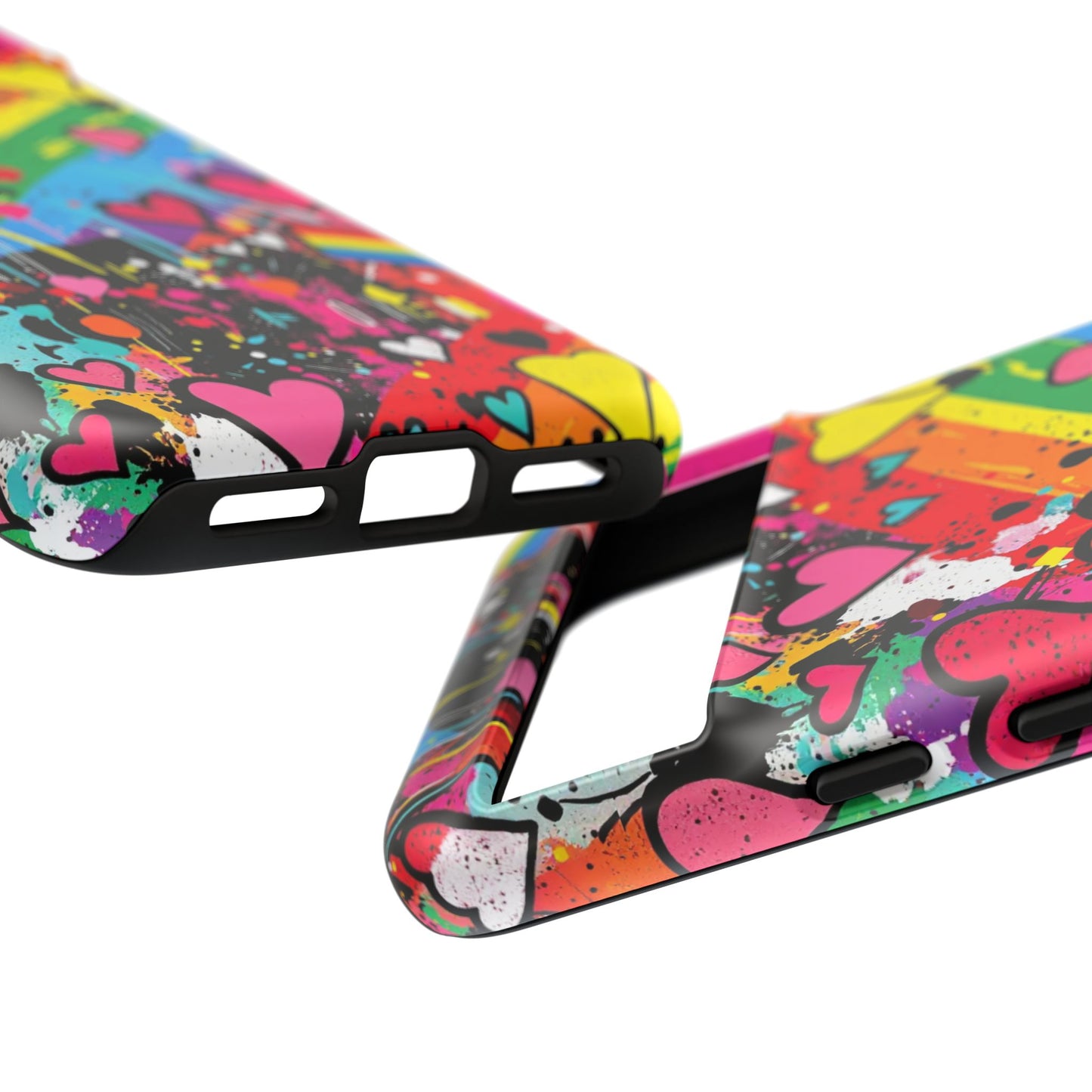 Pride Pop Armor Case – Free Love Graffiti Edition