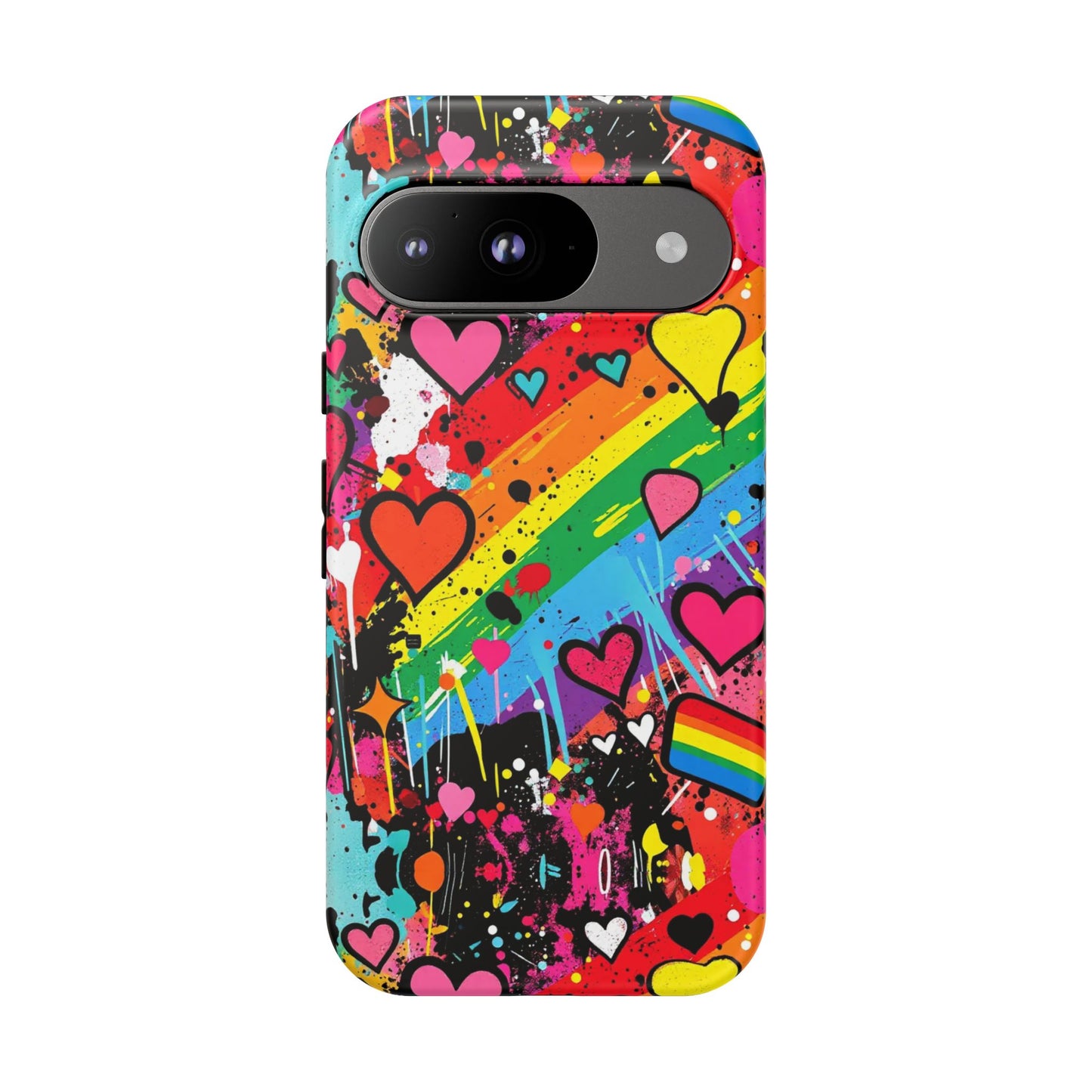 Pride Pop Armor Case – Free Love Graffiti Edition