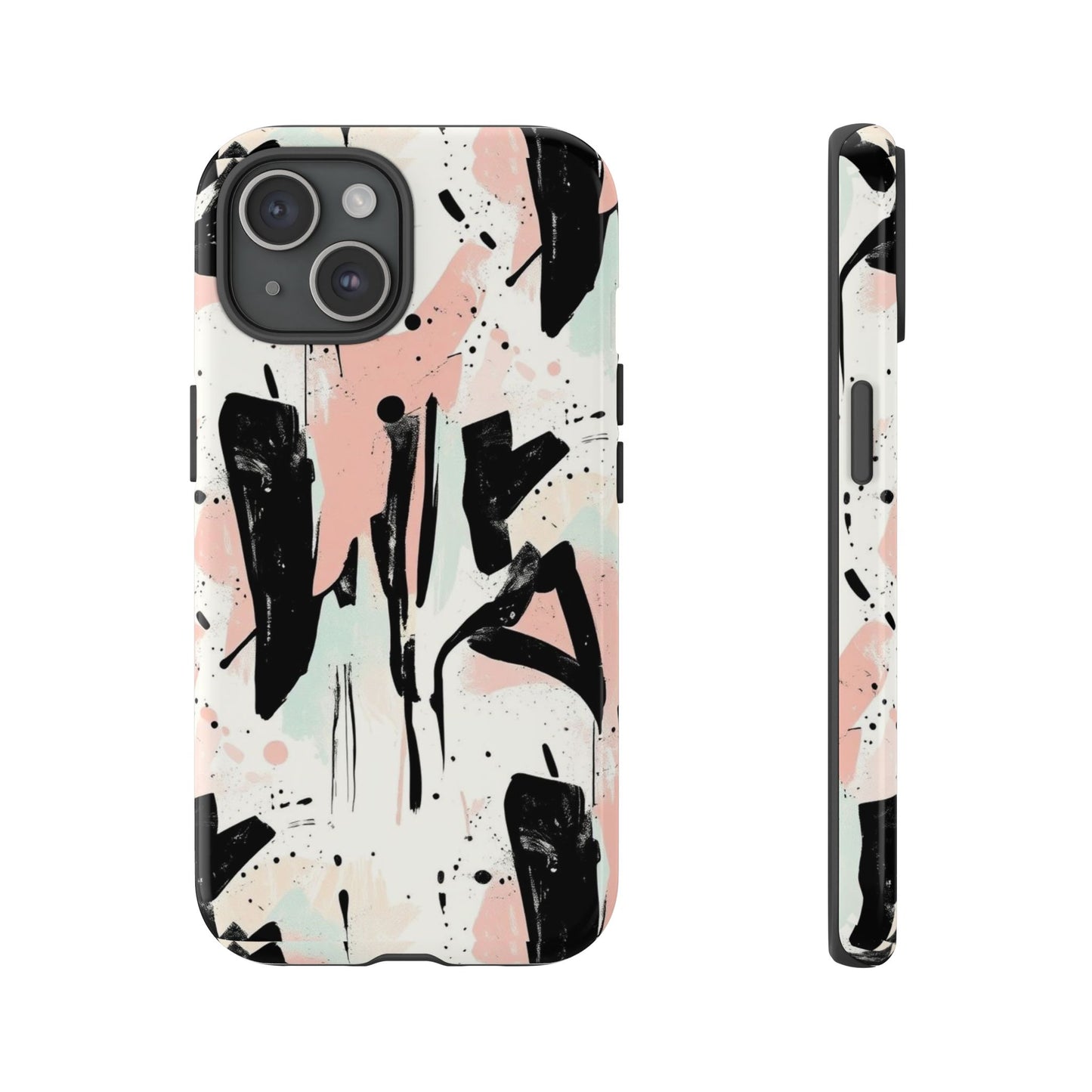 Blush Rush Armor Case – Abstract Ink Graffiti Edition