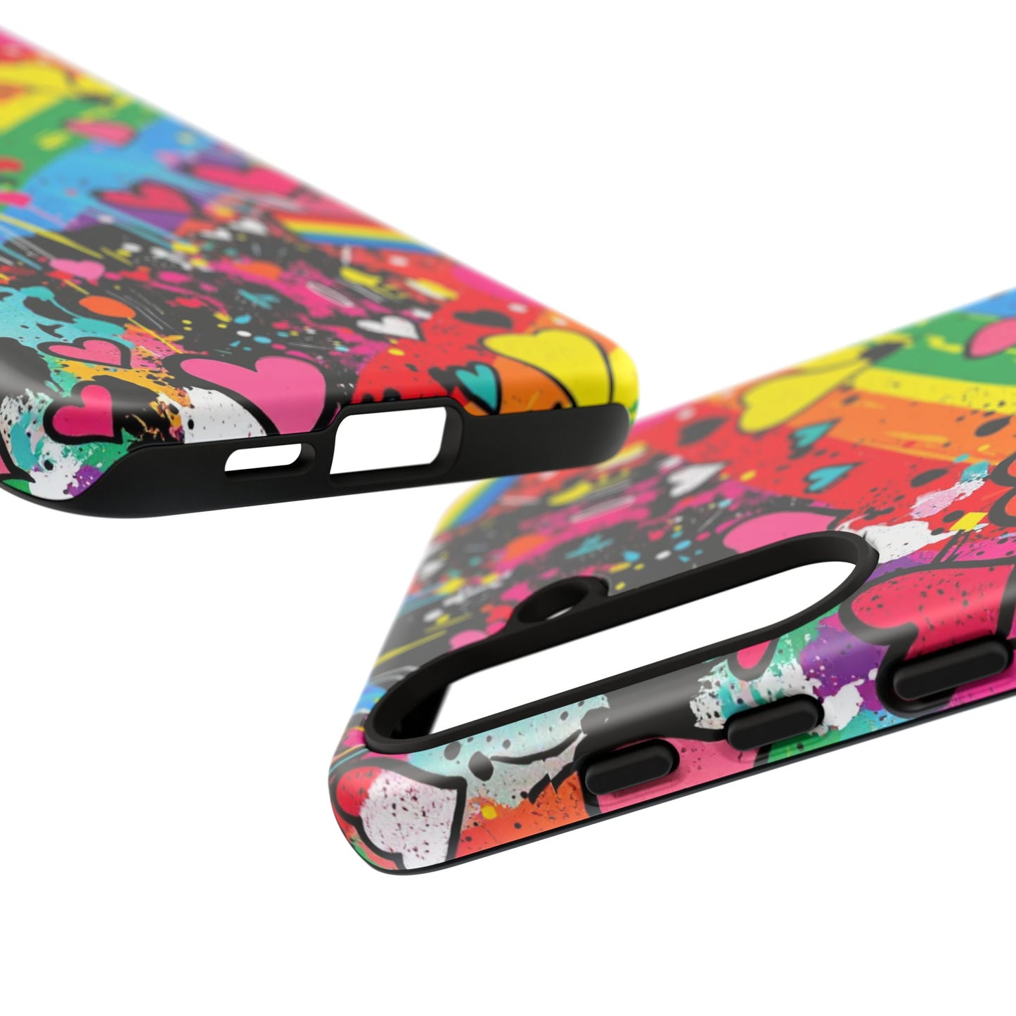 Pride Pop Armor Case – Free Love Graffiti Edition