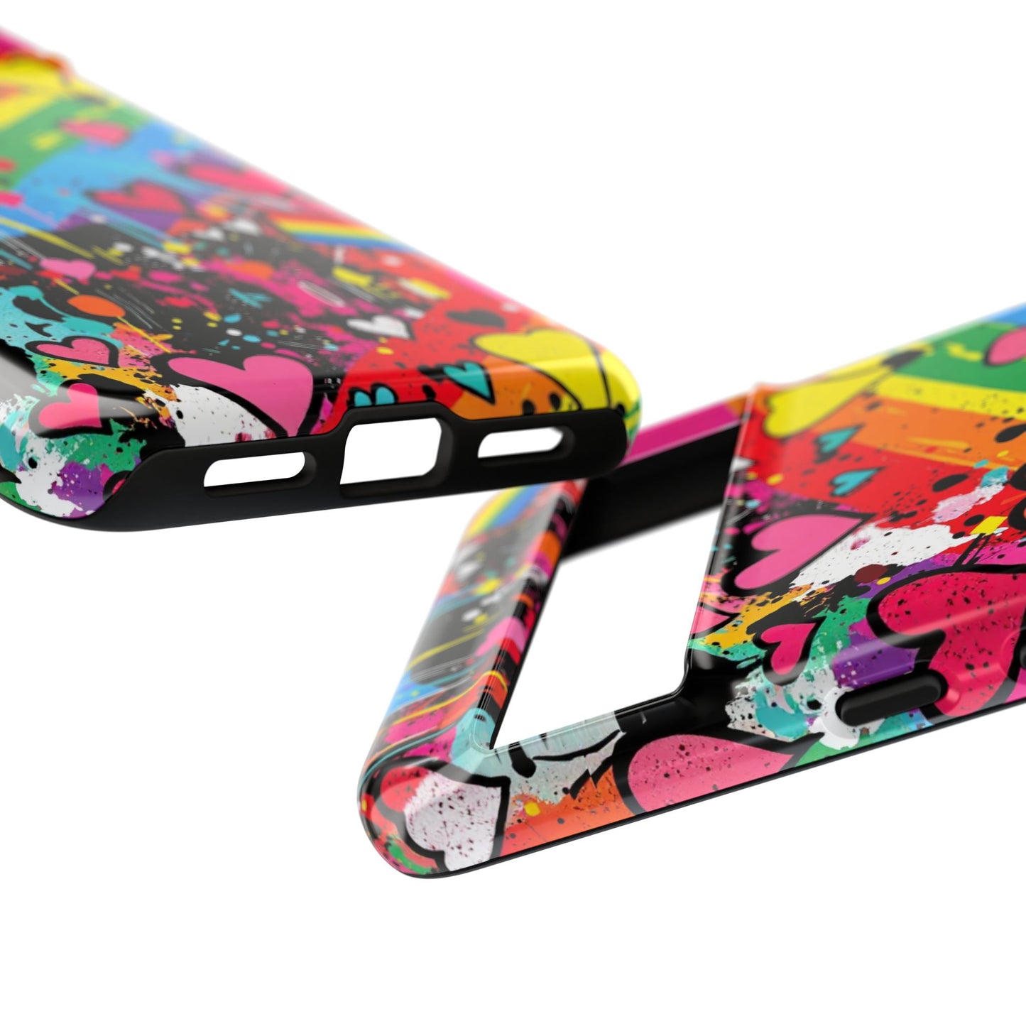 Pride Pop Armor Case – Free Love Graffiti Edition