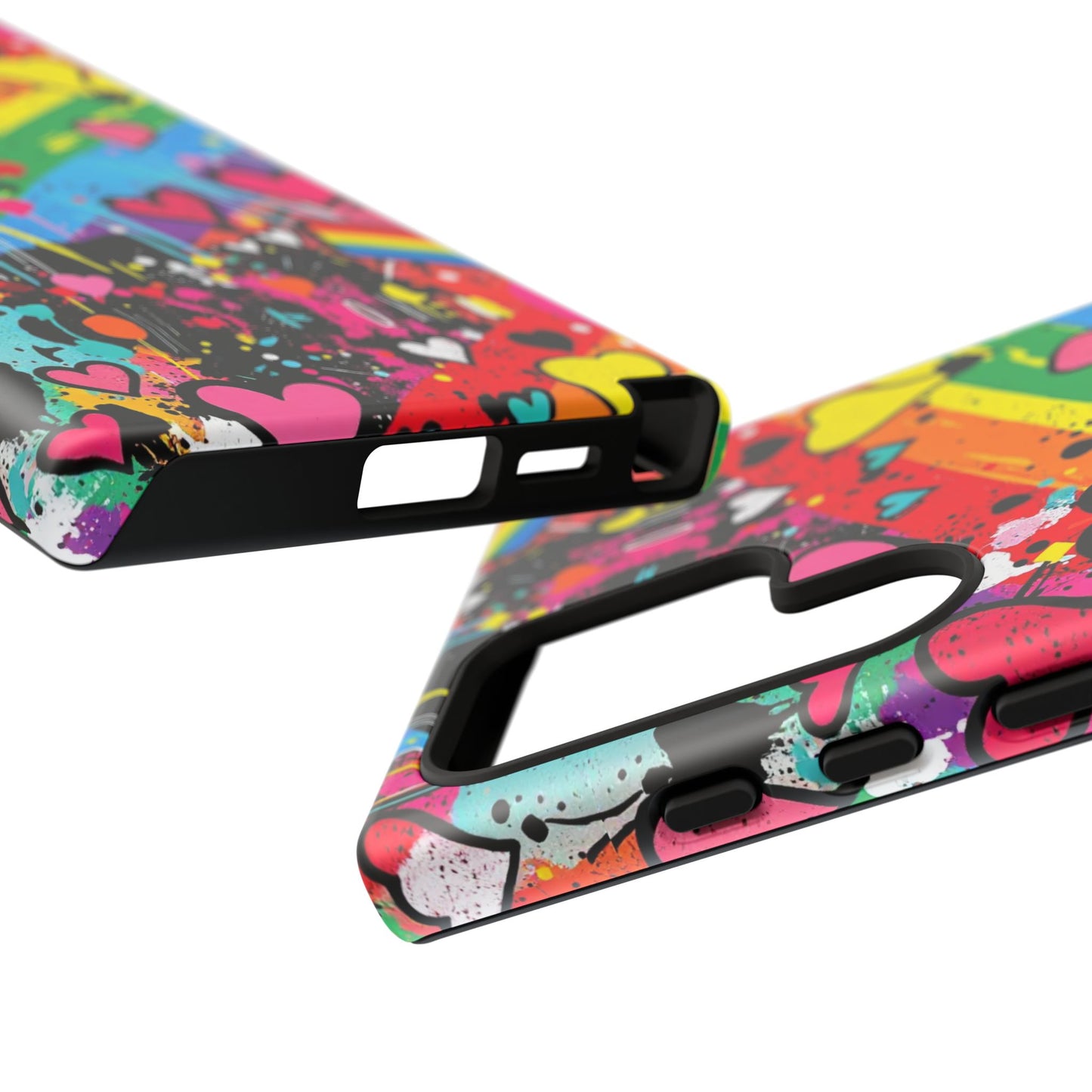 Pride Pop Armor Case – Free Love Graffiti Edition