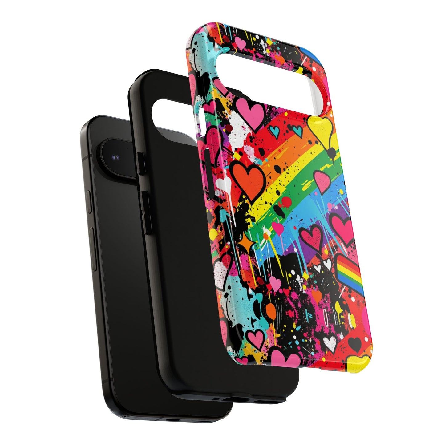Pride Pop Armor Case – Free Love Graffiti Edition