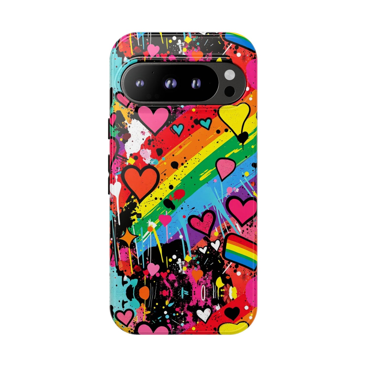 Pride Pop Armor Case – Free Love Graffiti Edition