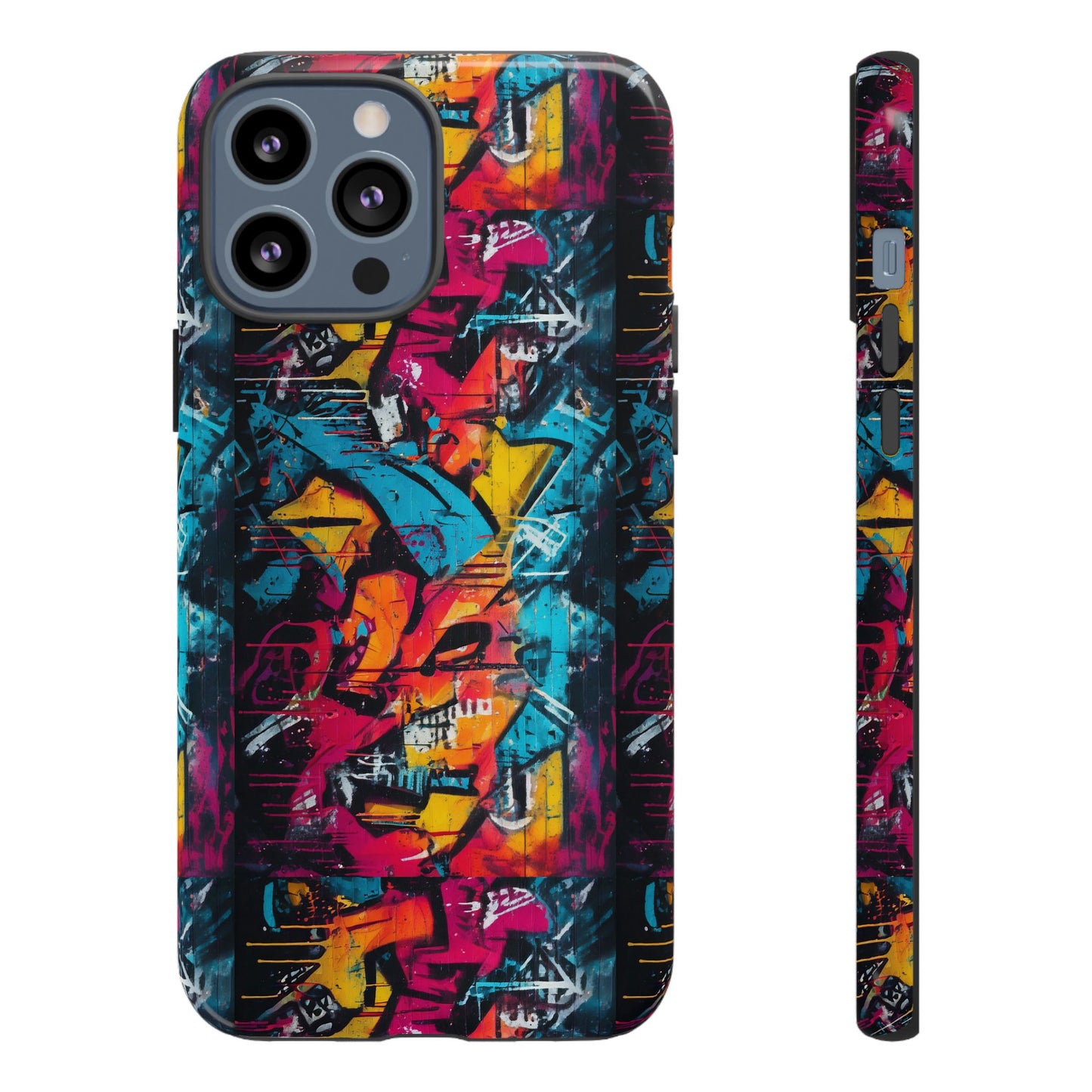 Wall Tag Armor Case – Neon Graffiti Burst Edition