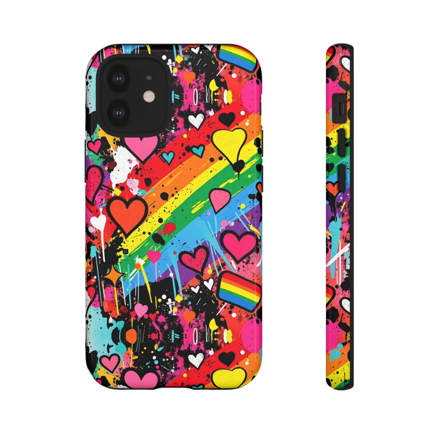 Pride Pop Armor Case – Free Love Graffiti Edition