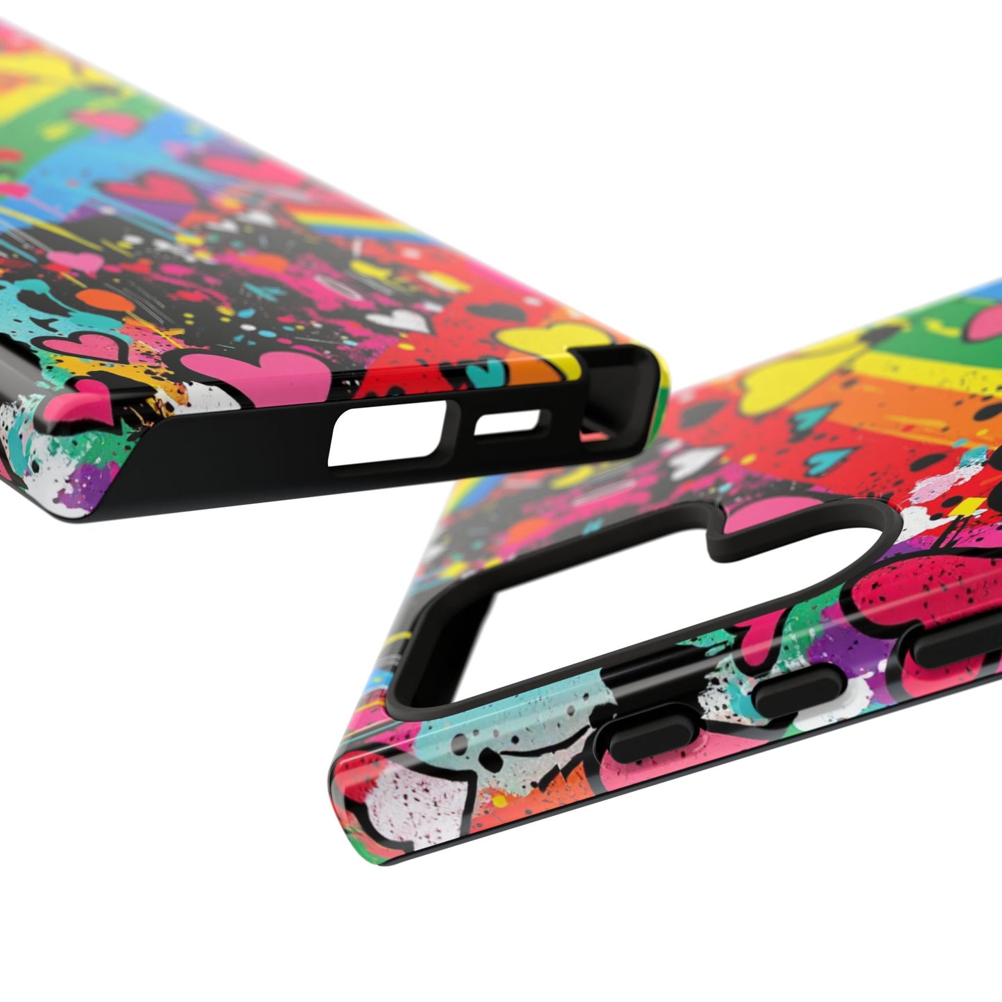 Pride Pop Armor Case – Free Love Graffiti Edition