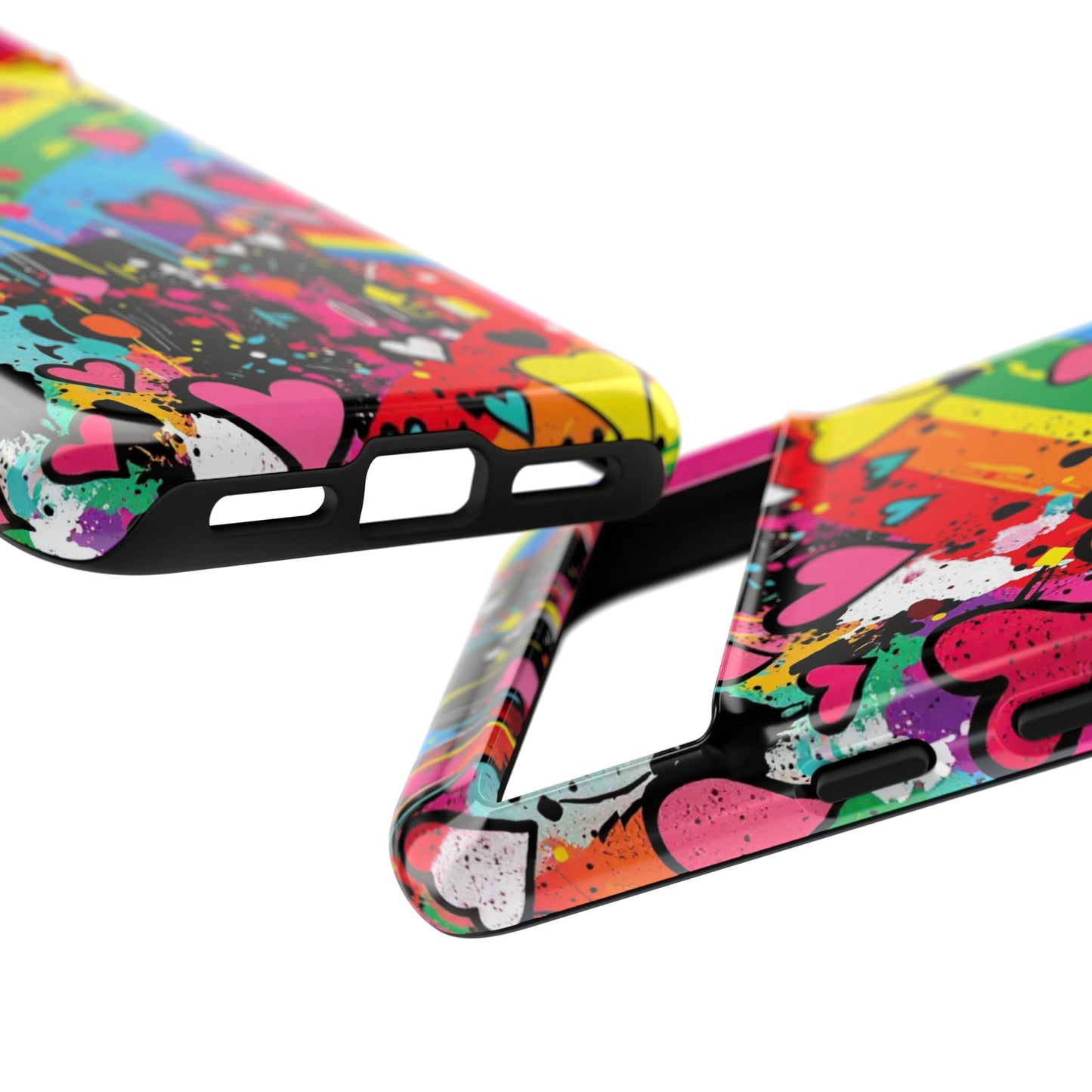 Pride Pop Armor Case – Free Love Graffiti Edition