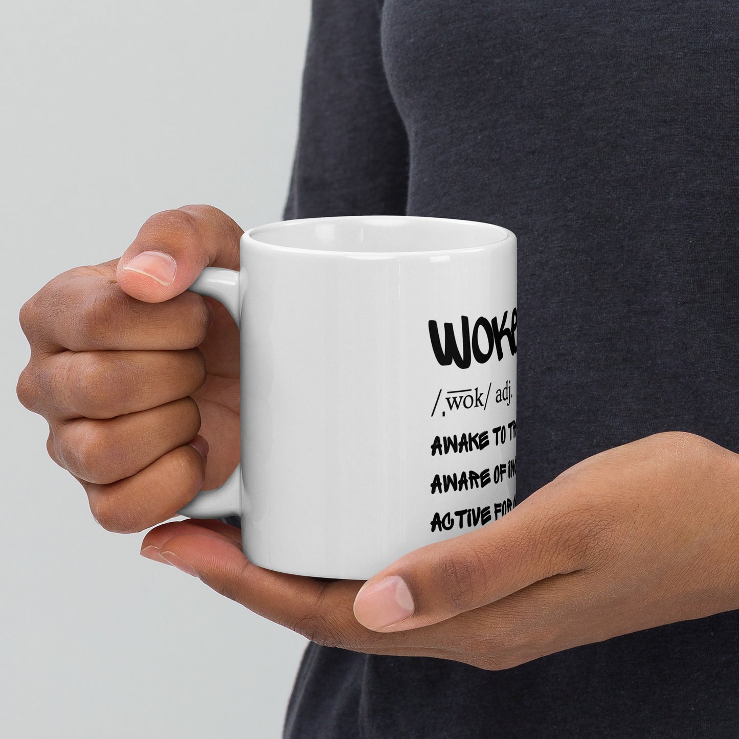 “Woke & Worth It” Mug
