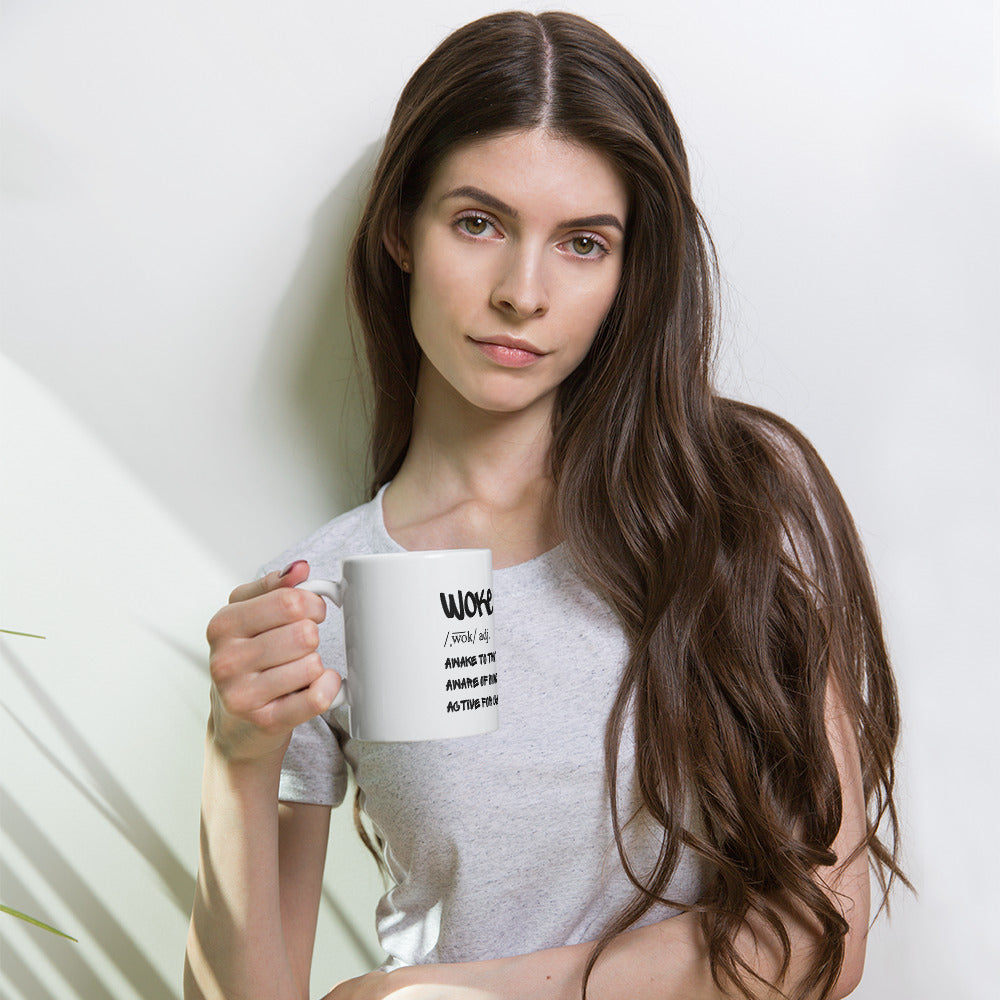 “Woke & Worth It” Mug
