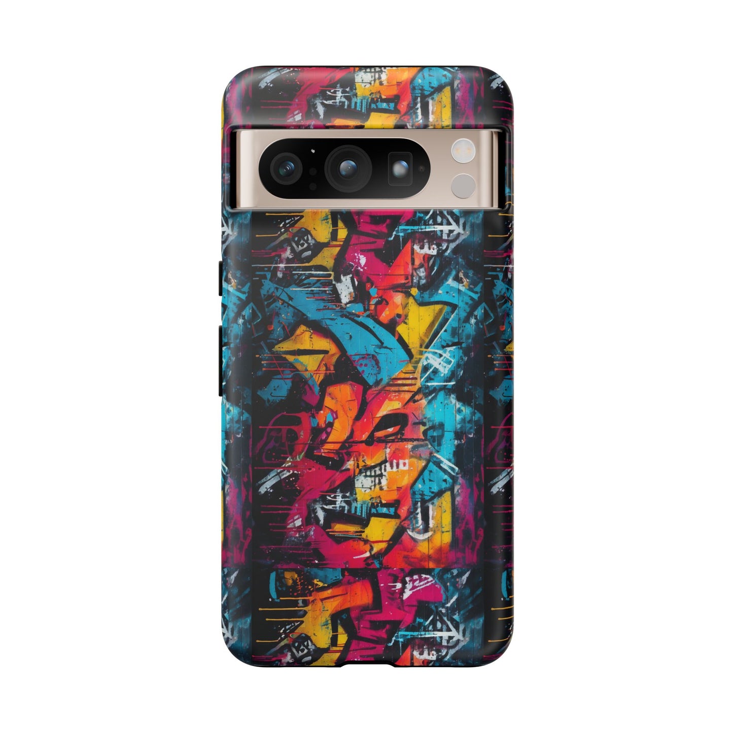 Wall Tag Armor Case – Neon Graffiti Burst Edition