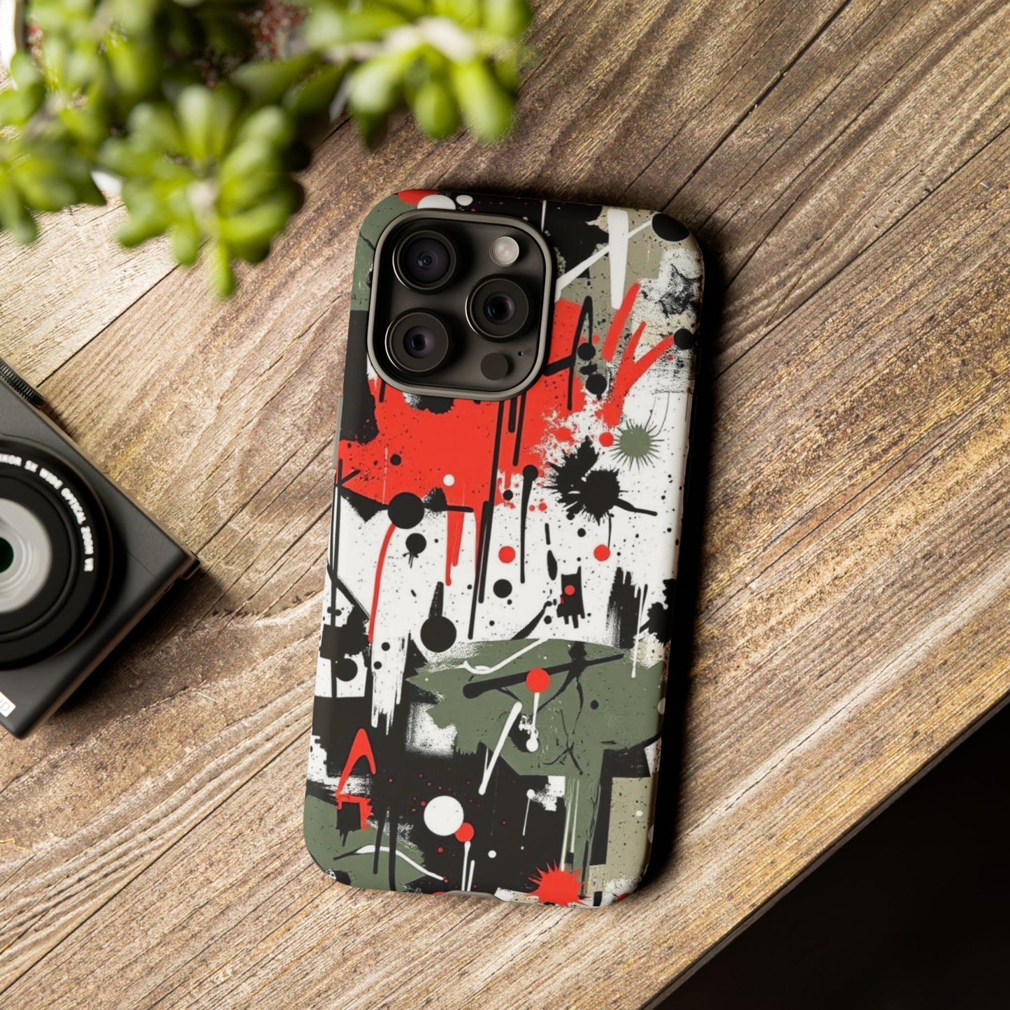 Combat Drip Armor Case – Urban Splatter Edition