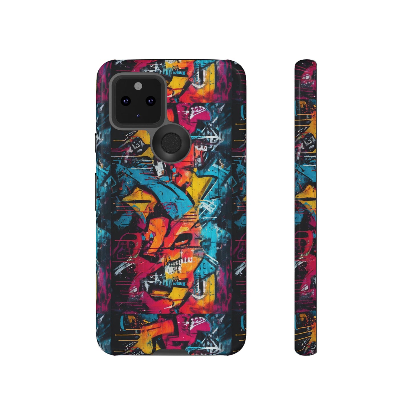 Wall Tag Armor Case – Neon Graffiti Burst Edition