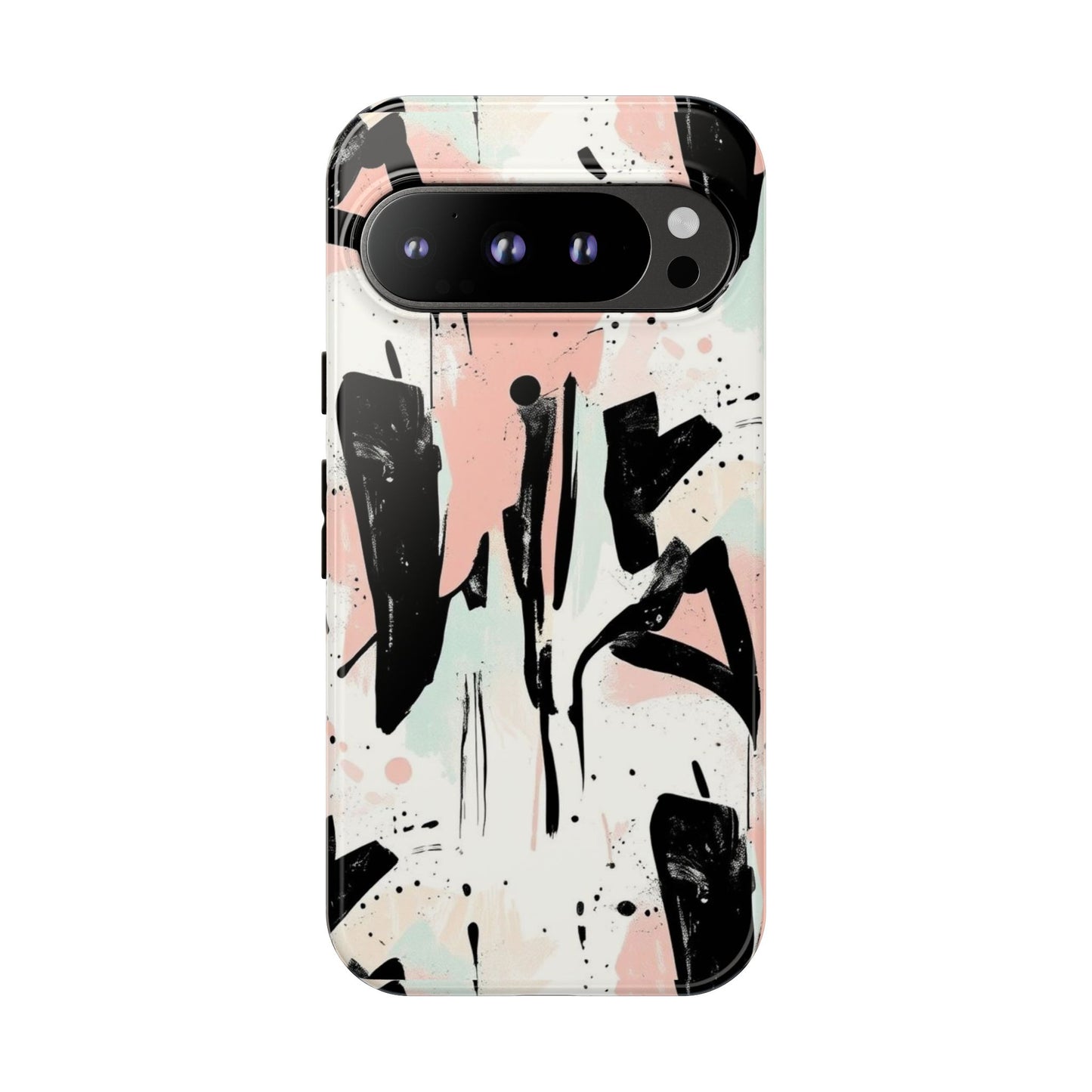 Blush Rush Armor Case – Abstract Ink Graffiti Edition