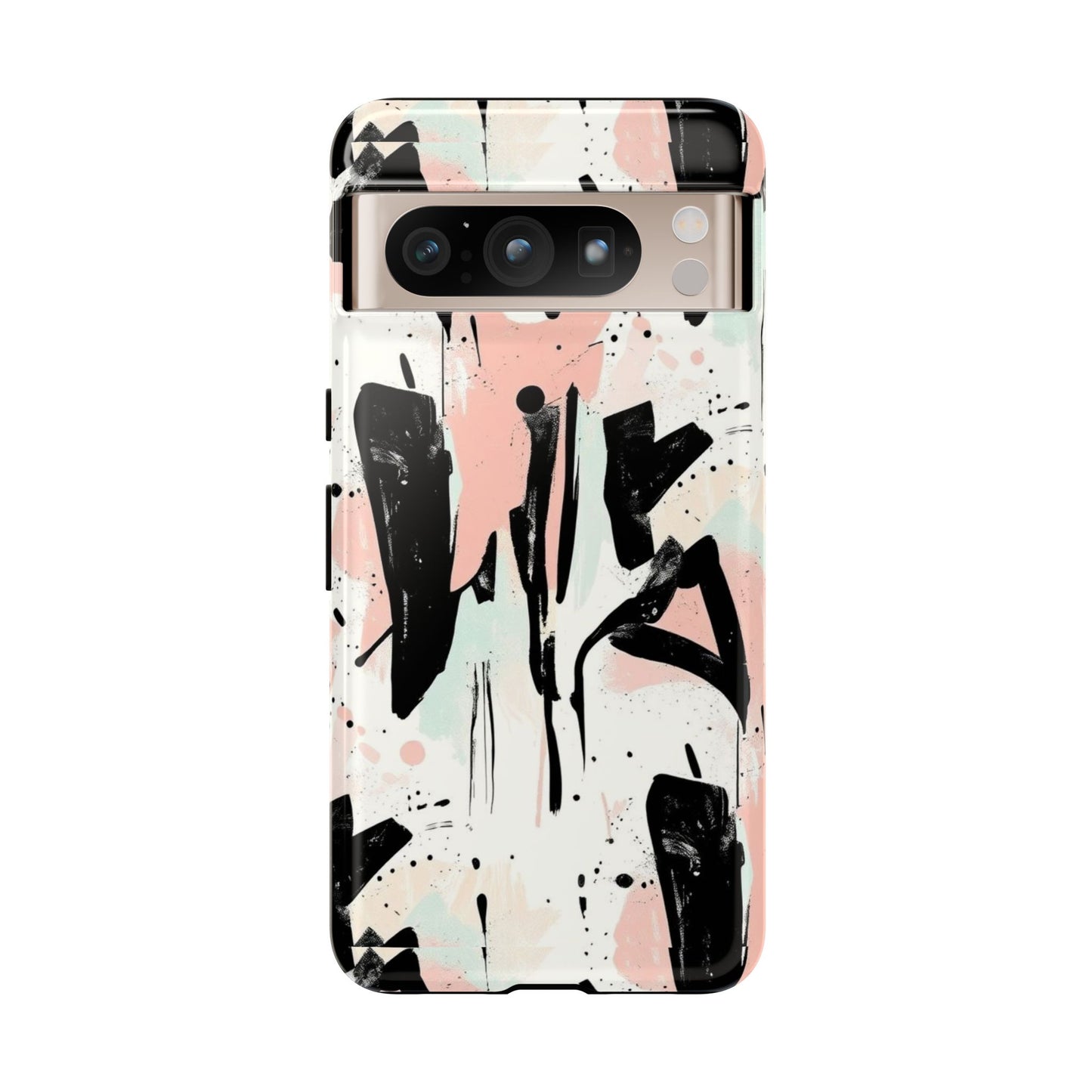 Blush Rush Armor Case – Abstract Ink Graffiti Edition