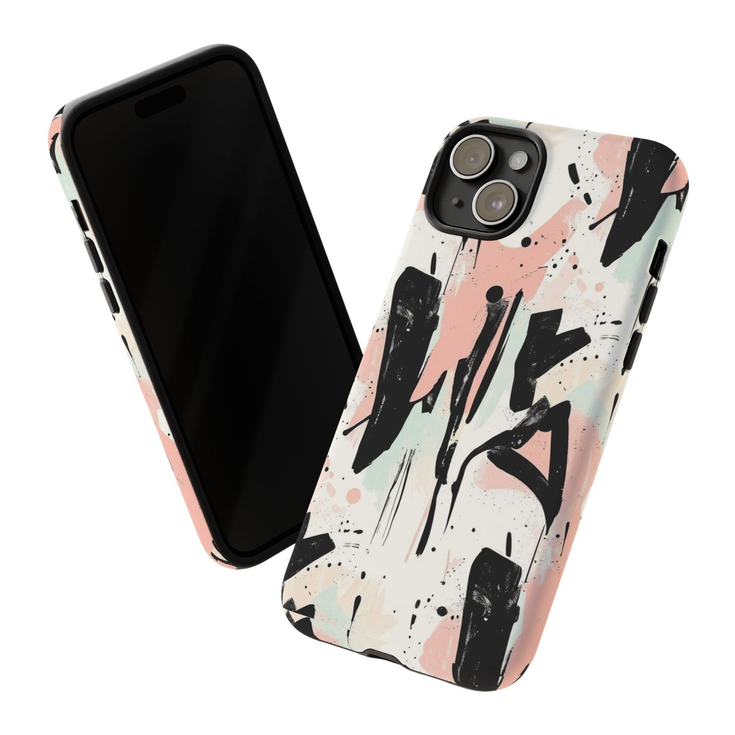 Blush Rush Armor Case – Abstract Ink Graffiti Edition