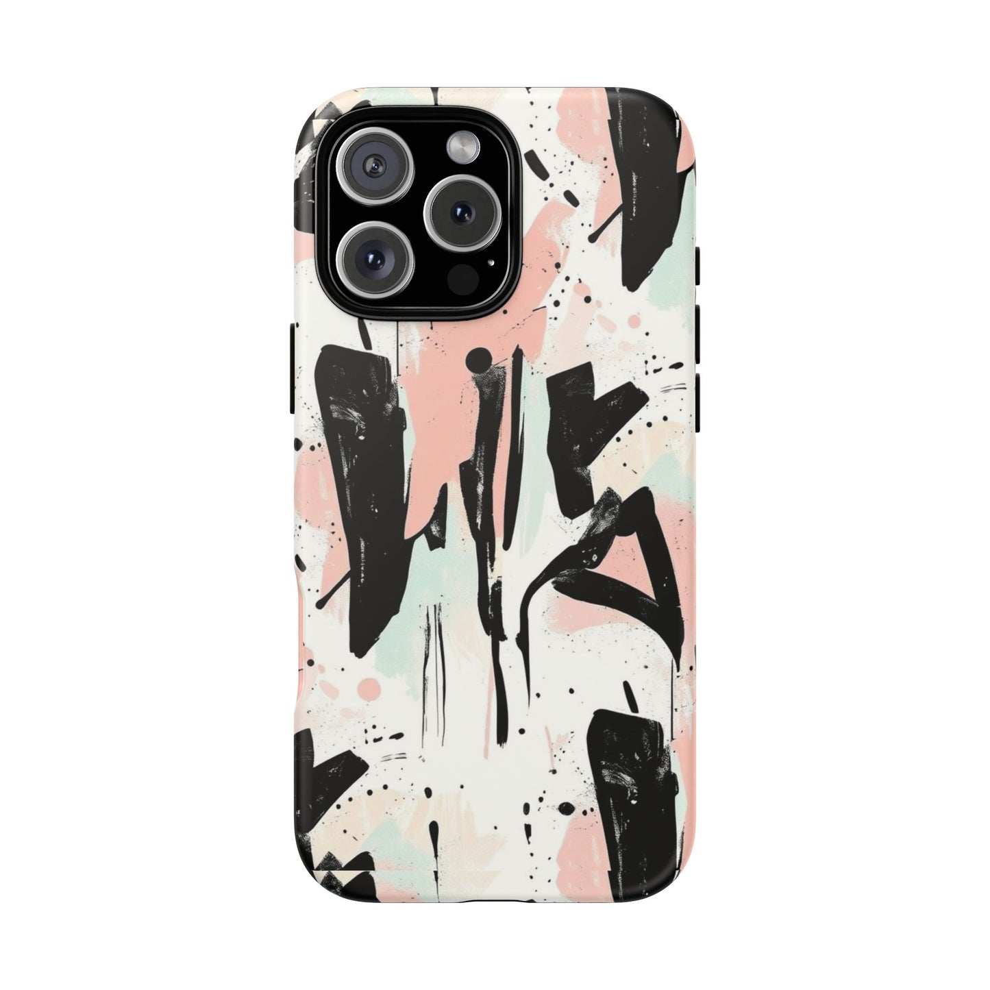 Blush Rush Armor Case – Abstract Ink Graffiti Edition