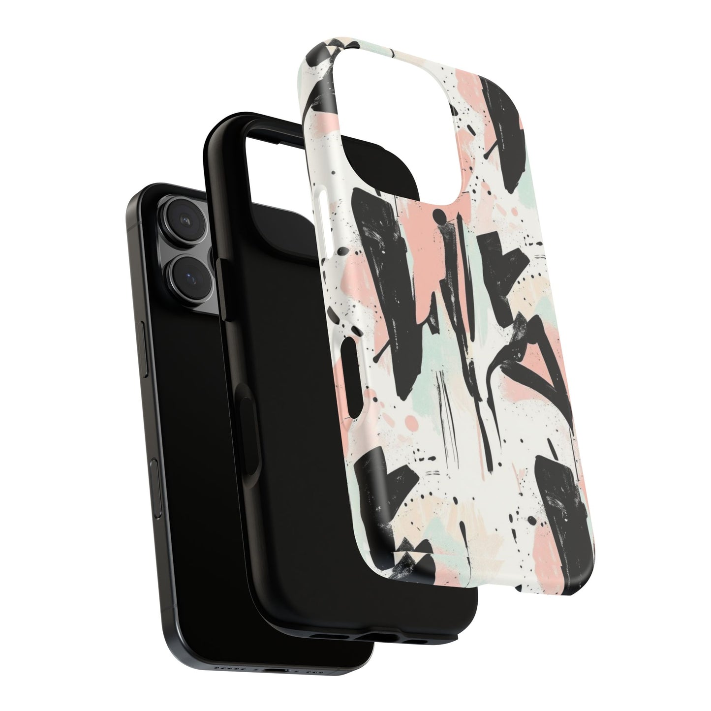 Blush Rush Armor Case – Abstract Ink Graffiti Edition
