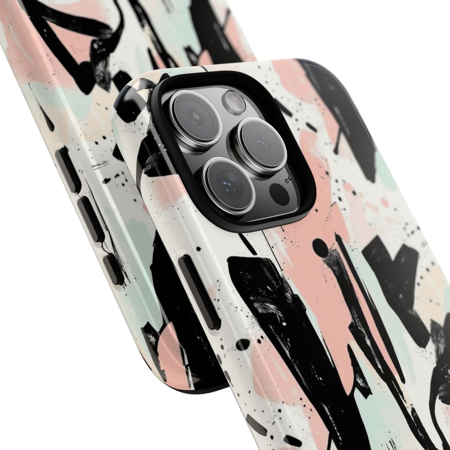 Blush Rush Armor Case – Abstract Ink Graffiti Edition