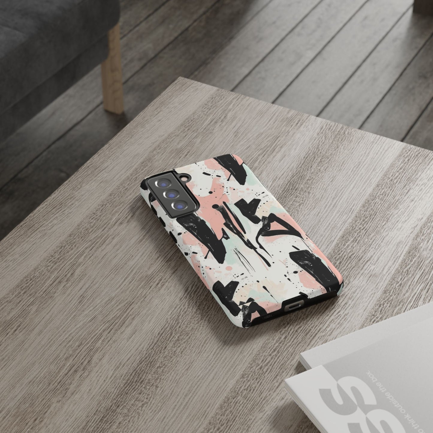 Blush Rush Armor Case – Abstract Ink Graffiti Edition