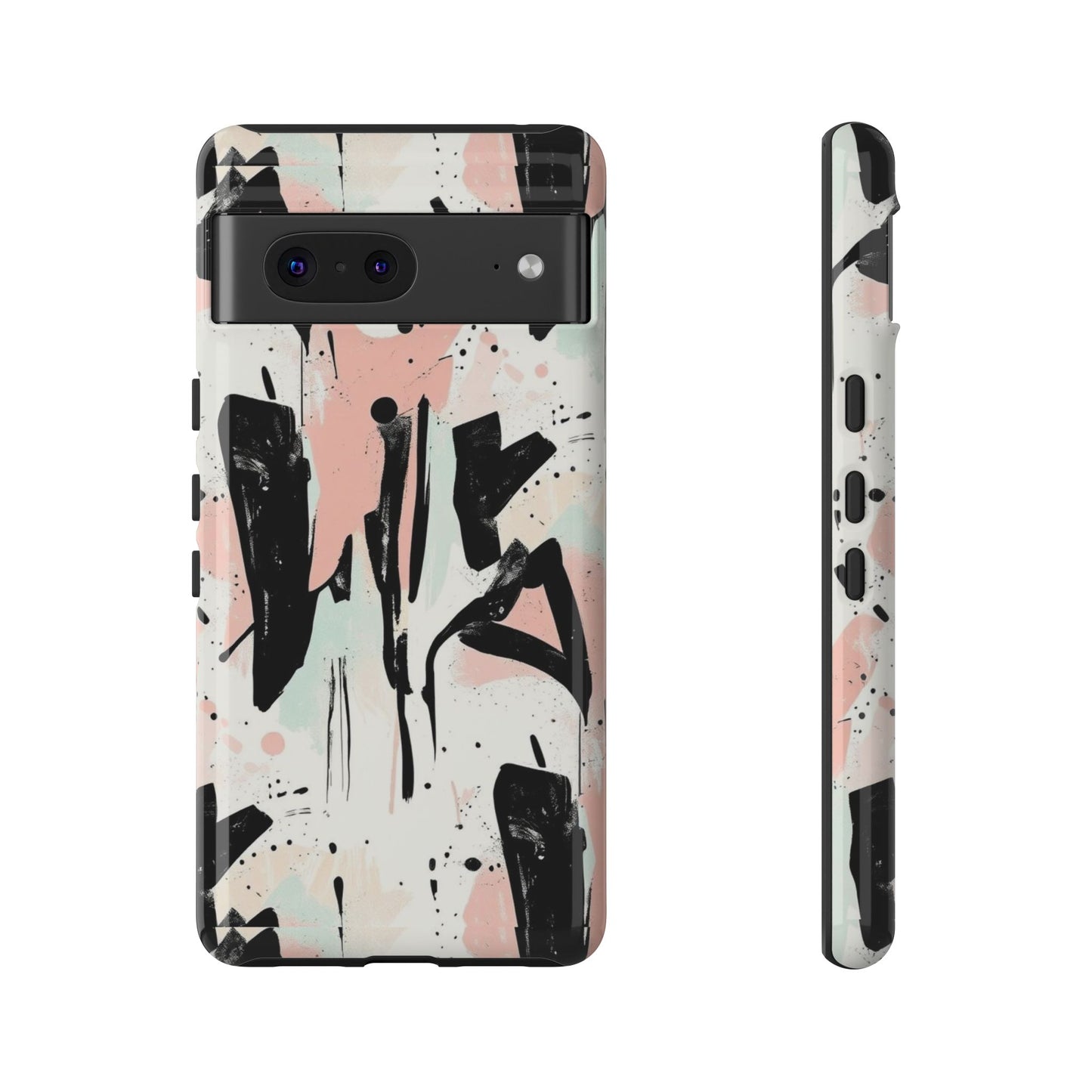 Blush Rush Armor Case – Abstract Ink Graffiti Edition