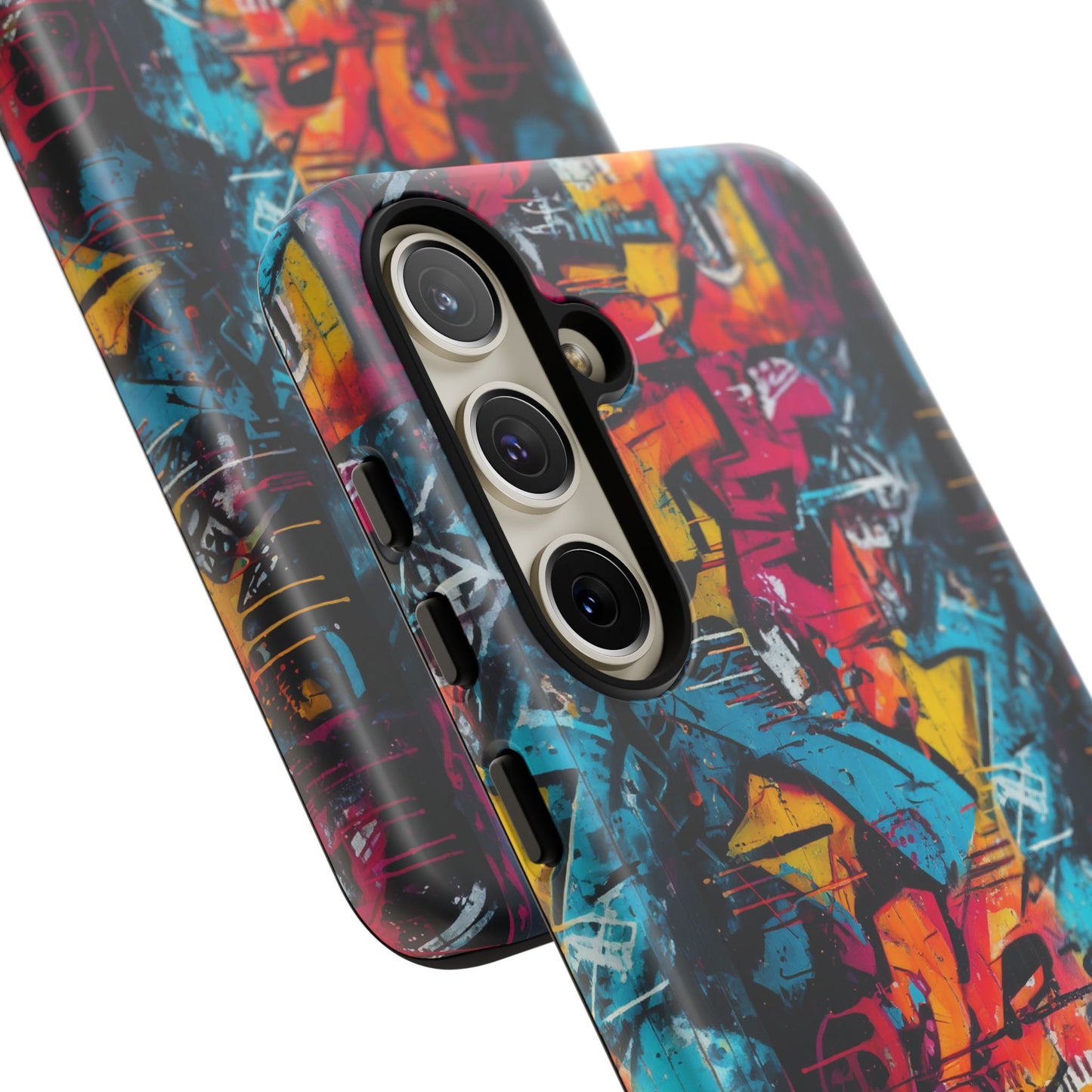 Wall Tag Armor Case – Neon Graffiti Burst Edition