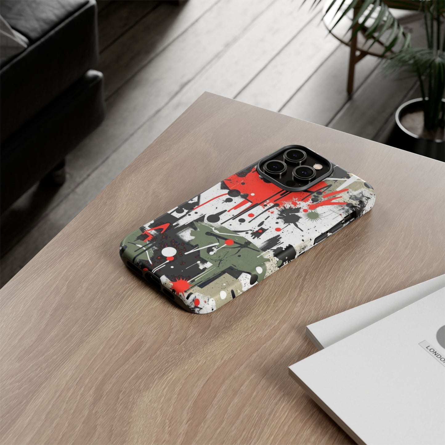 Combat Drip Armor Case – Urban Splatter Edition