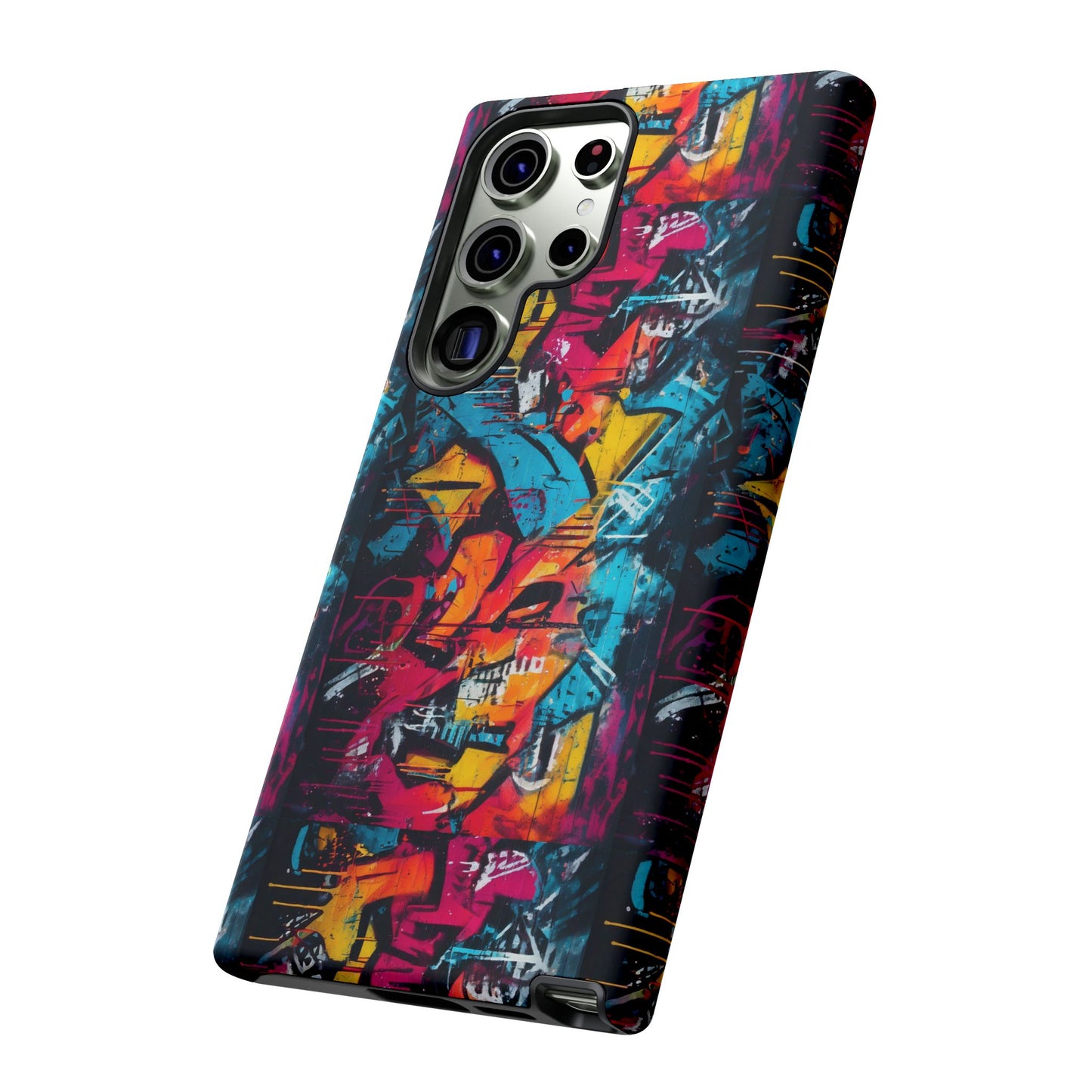 Wall Tag Armor Case – Neon Graffiti Burst Edition