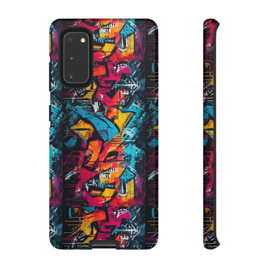 Wall Tag Armor Case – Neon Graffiti Burst Edition