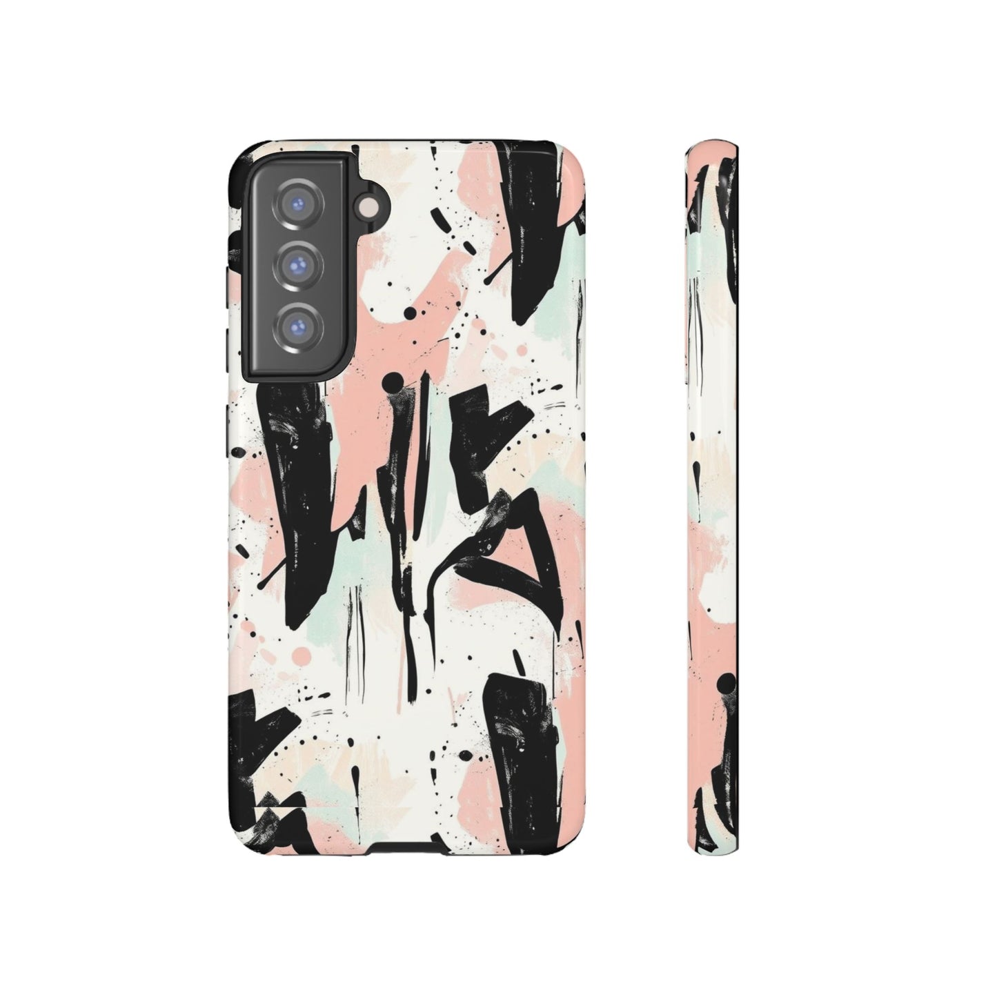 Blush Rush Armor Case – Abstract Ink Graffiti Edition