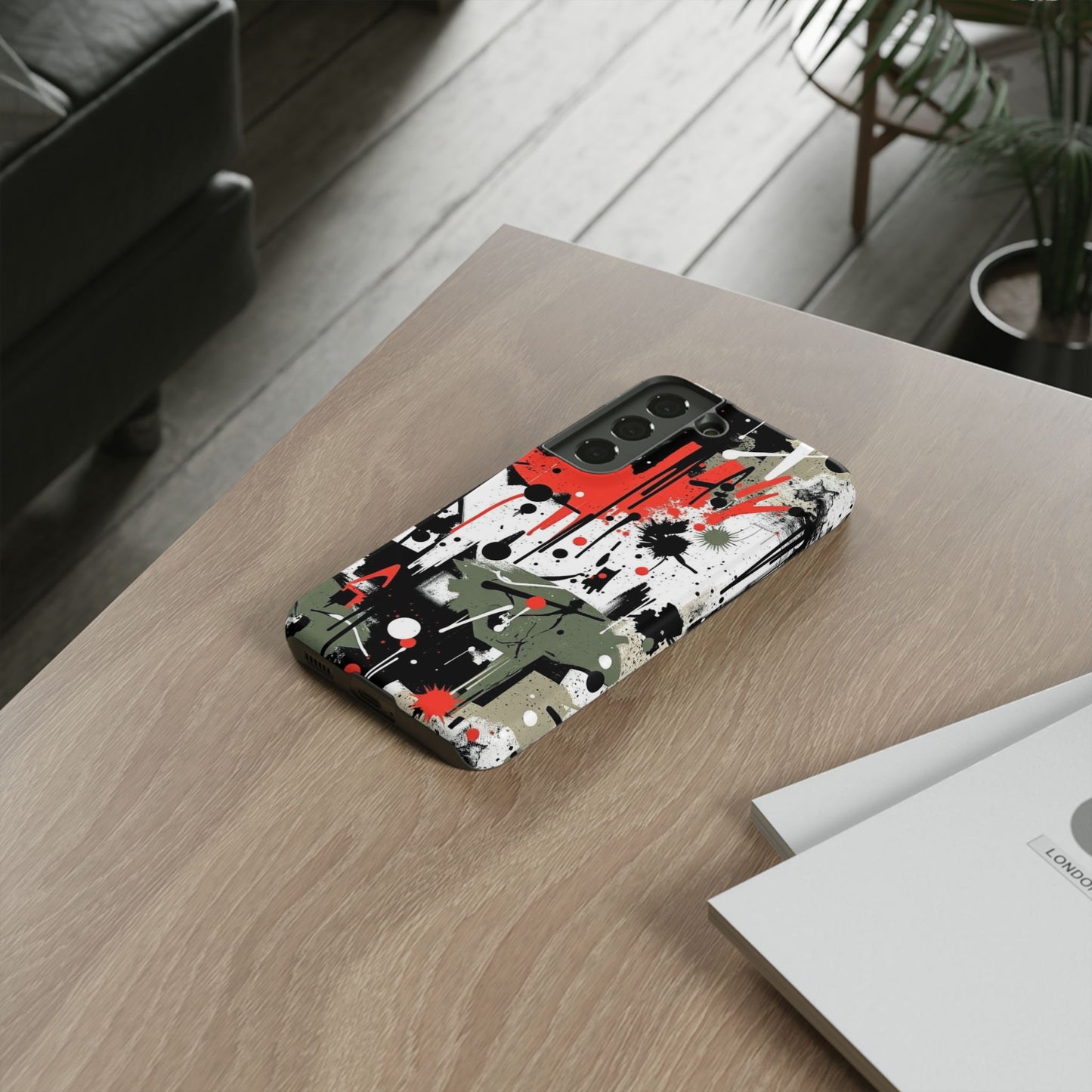 Combat Drip Armor Case – Urban Splatter Edition