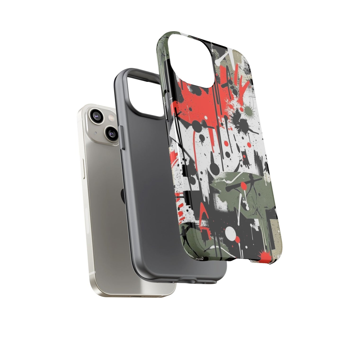 Combat Drip Armor Case – Urban Splatter Edition