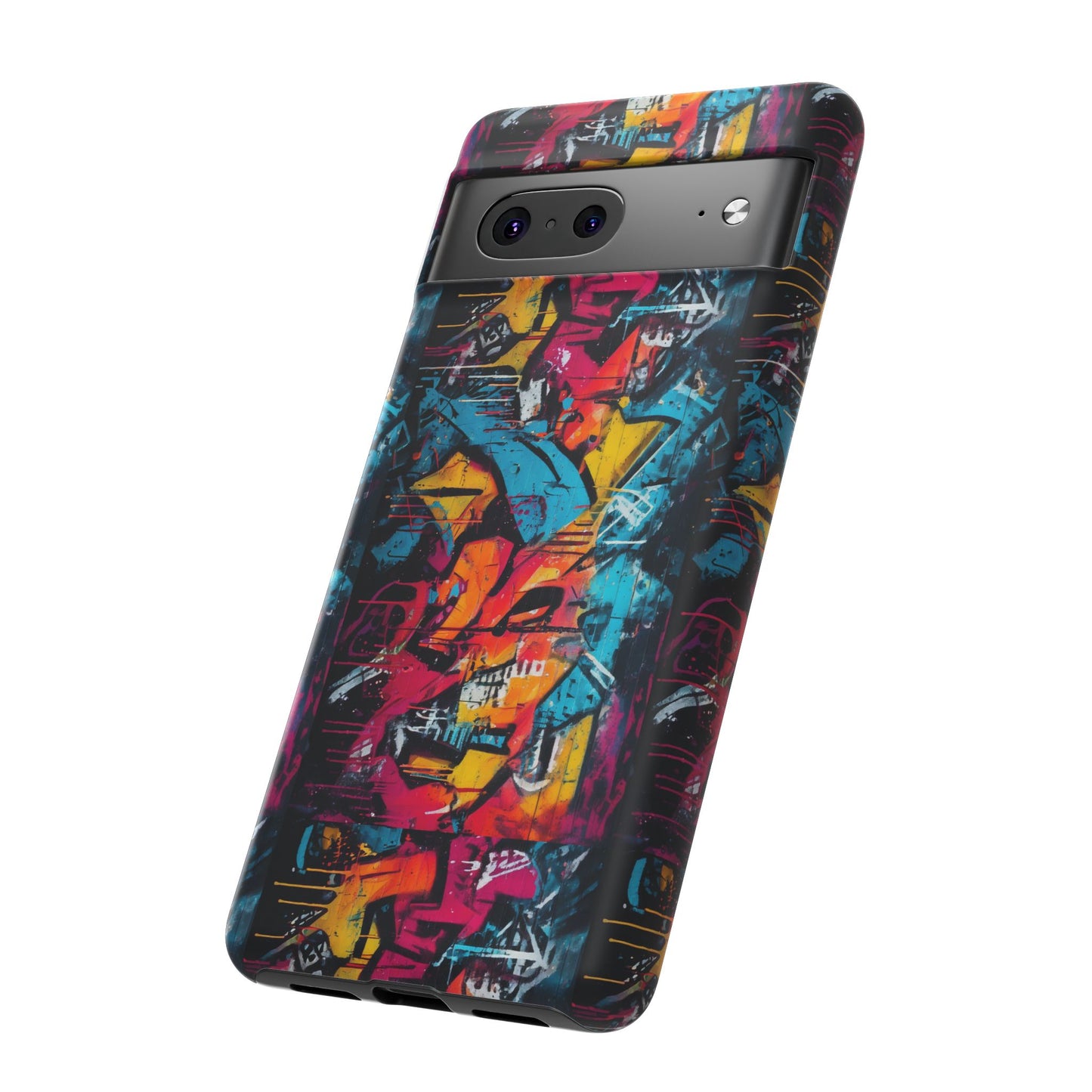 Wall Tag Armor Case – Neon Graffiti Burst Edition