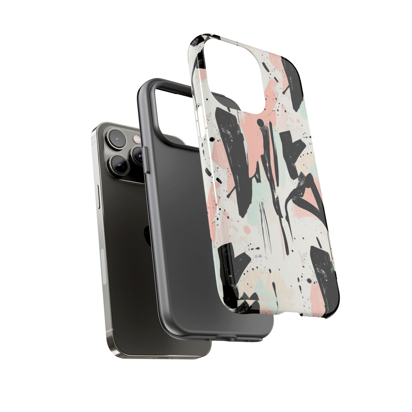 Blush Rush Armor Case – Abstract Ink Graffiti Edition