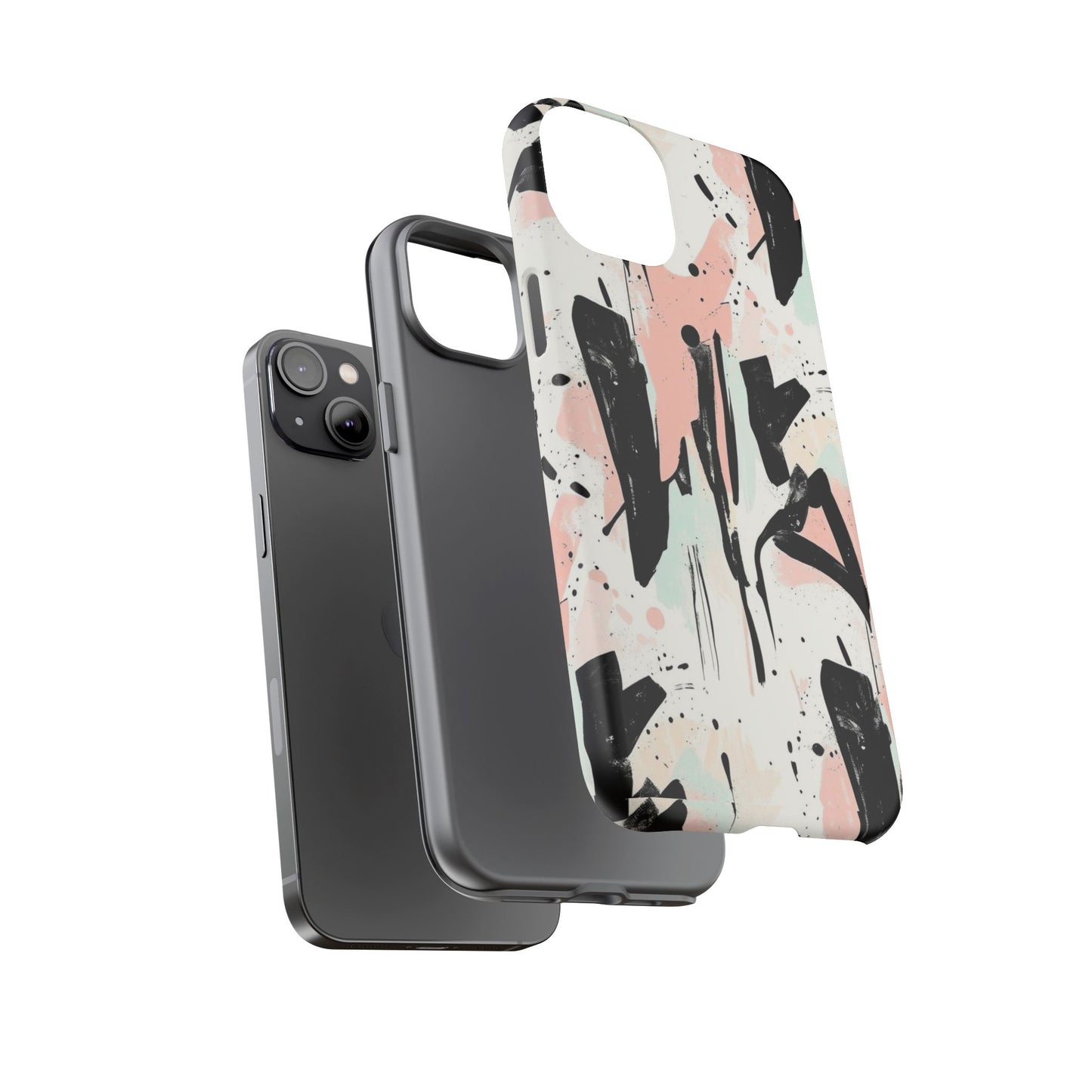 Blush Rush Armor Case – Abstract Ink Graffiti Edition