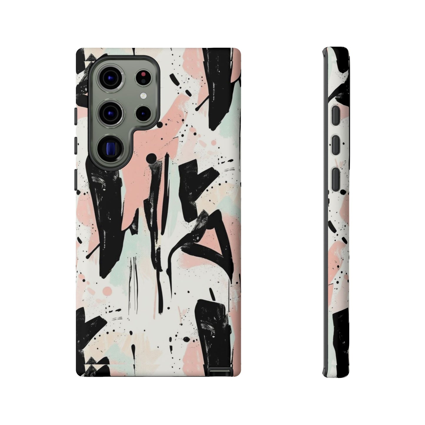 Blush Rush Armor Case – Abstract Ink Graffiti Edition