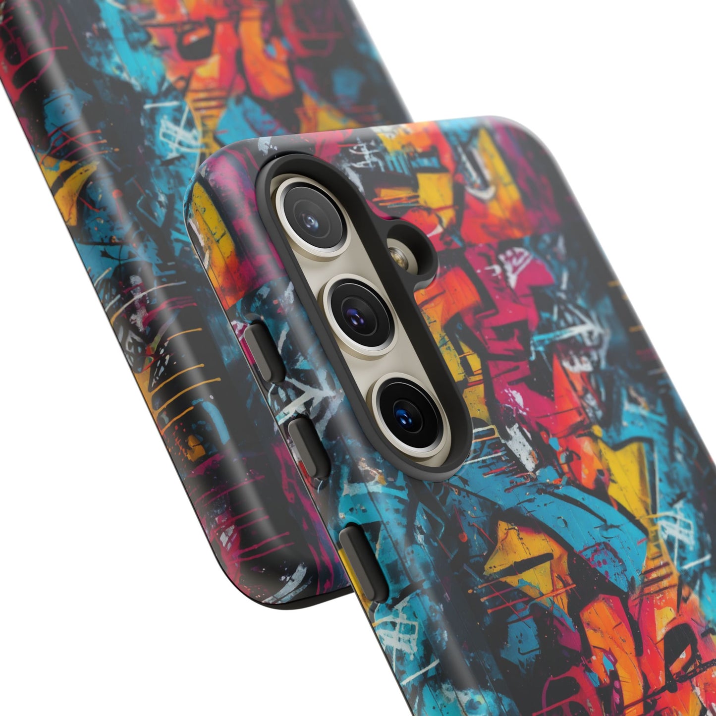 Wall Tag Armor Case – Neon Graffiti Burst Edition