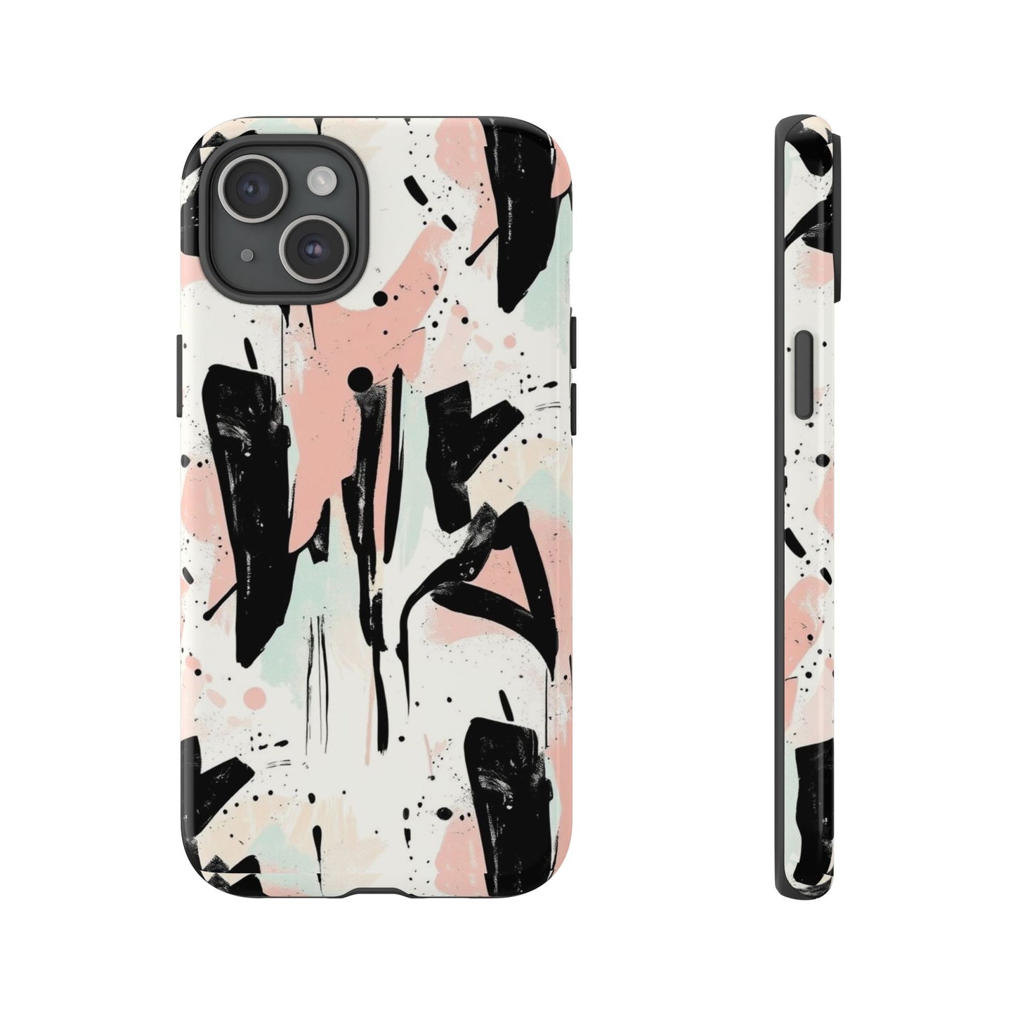 Blush Rush Armor Case – Abstract Ink Graffiti Edition