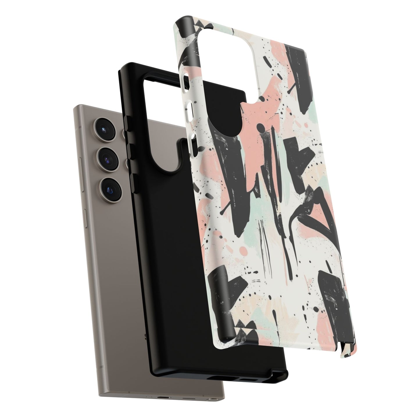 Blush Rush Armor Case – Abstract Ink Graffiti Edition
