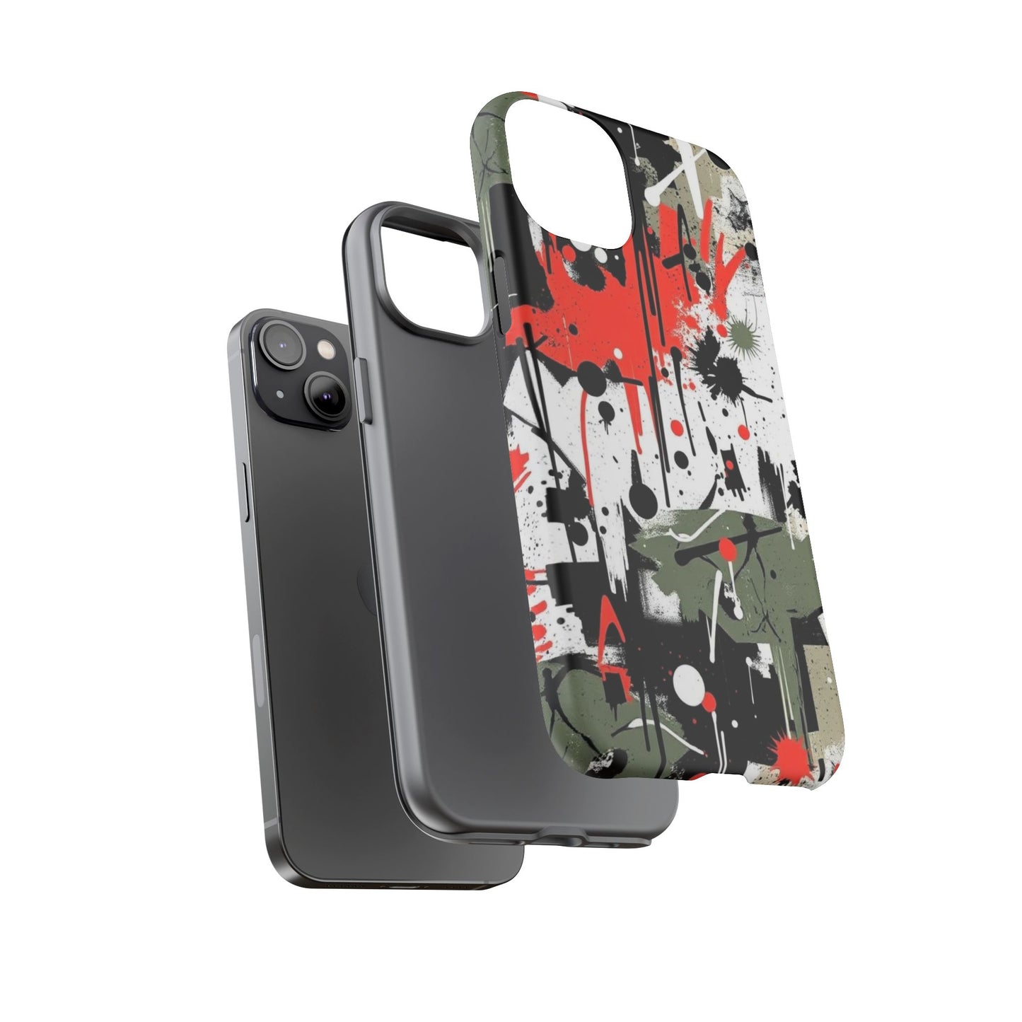 Combat Drip Armor Case – Urban Splatter Edition