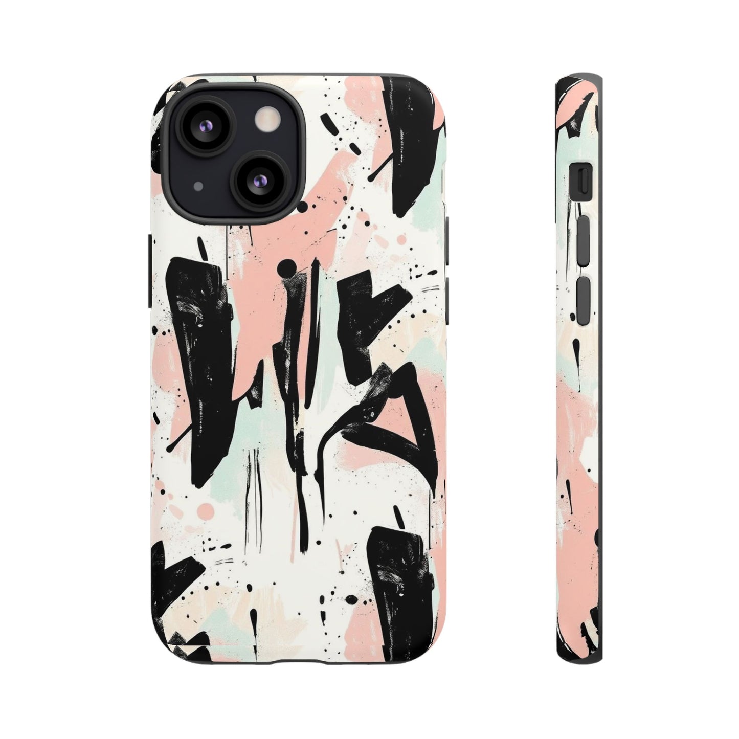 Blush Rush Armor Case – Abstract Ink Graffiti Edition