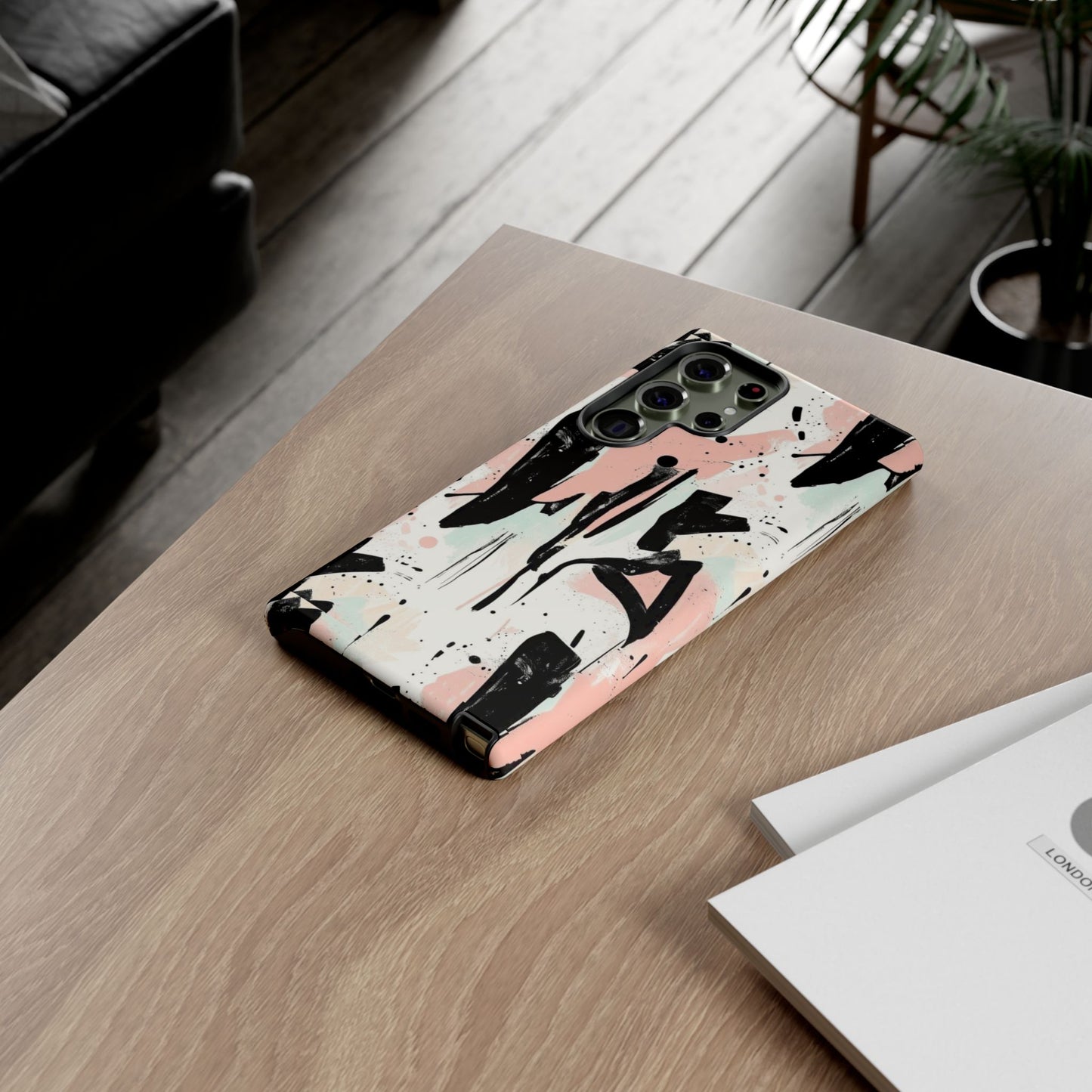 Blush Rush Armor Case – Abstract Ink Graffiti Edition