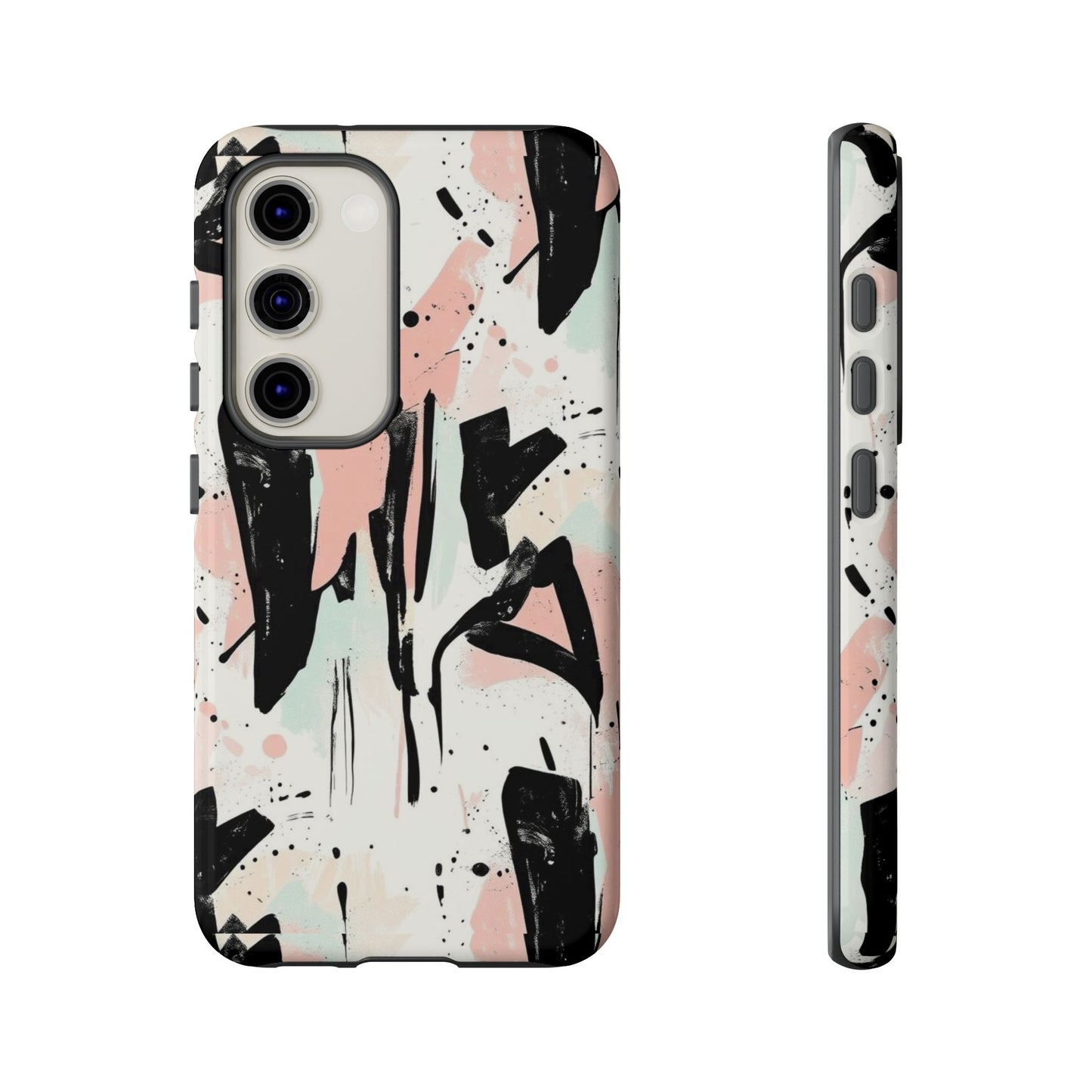 Blush Rush Armor Case – Abstract Ink Graffiti Edition