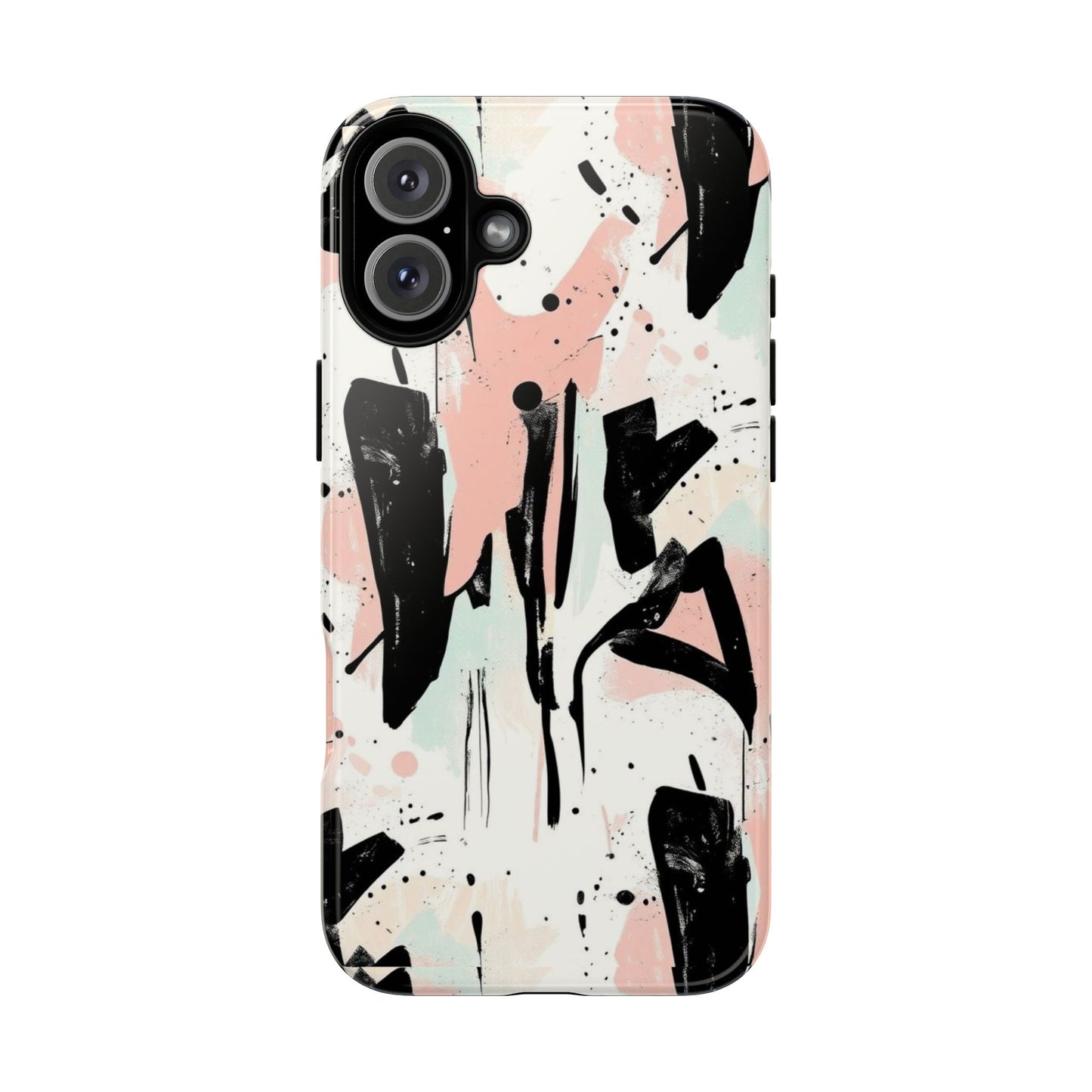 Blush Rush Armor Case – Abstract Ink Graffiti Edition