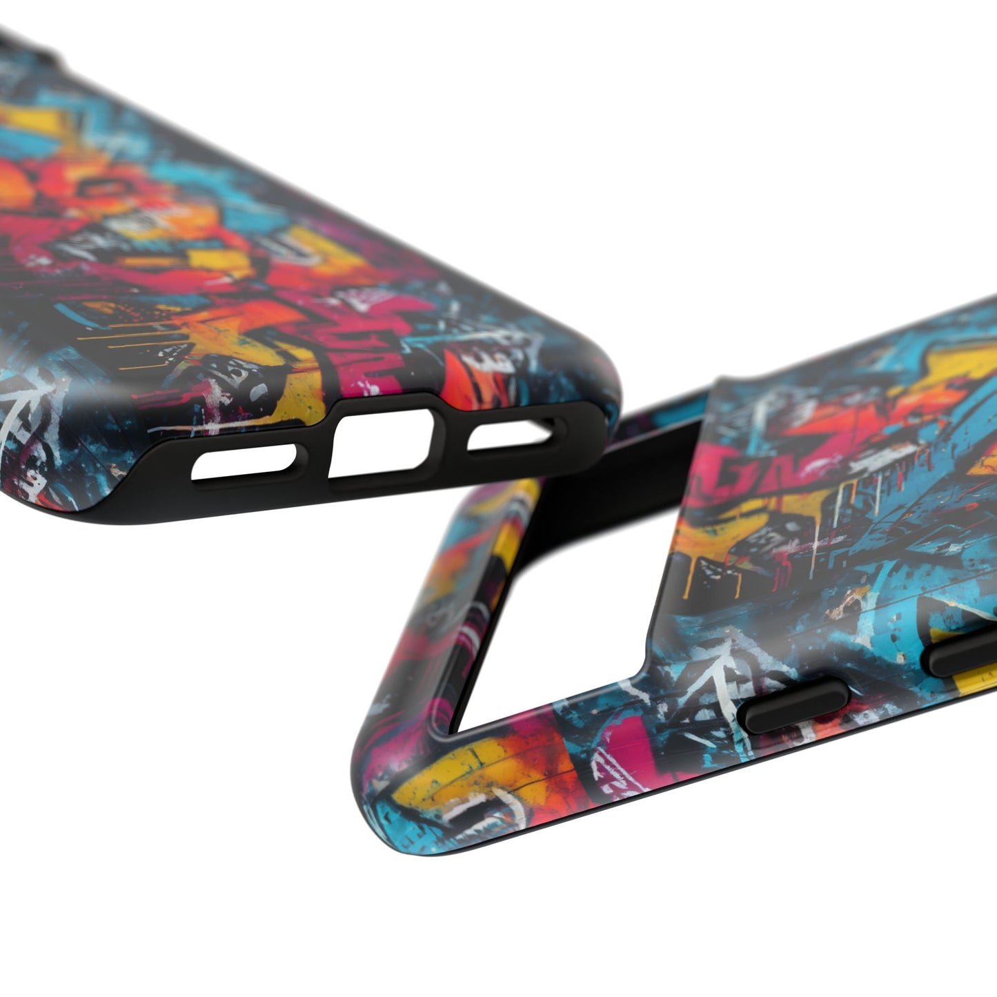 Wall Tag Armor Case – Neon Graffiti Burst Edition