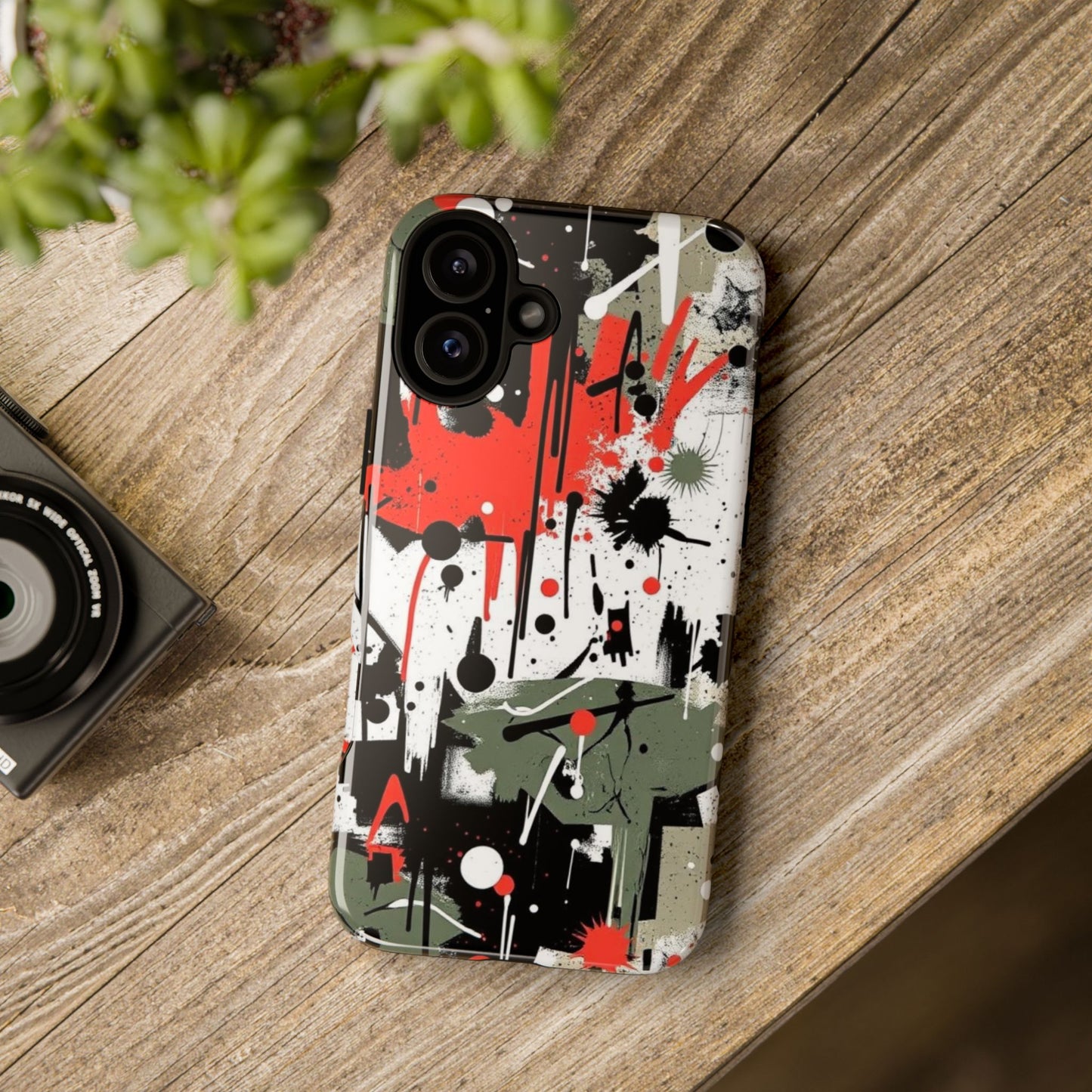 Combat Drip Armor Case – Urban Splatter Edition