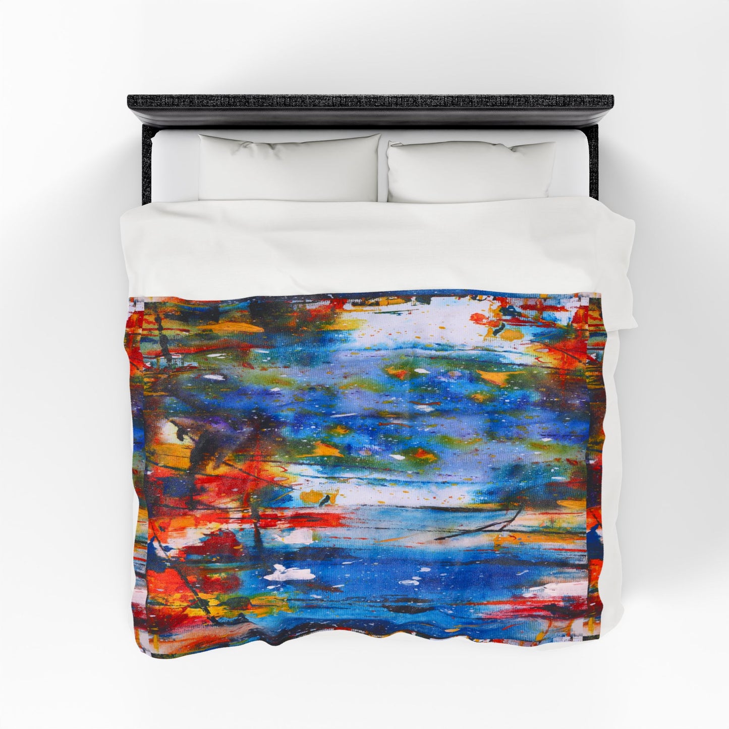 Urban Cosmos Velveteen Throw Blanket, Cozy Throw for All Seasons, Perfect Gift for Home Decor, Outdoor Picnics, Birthday Present