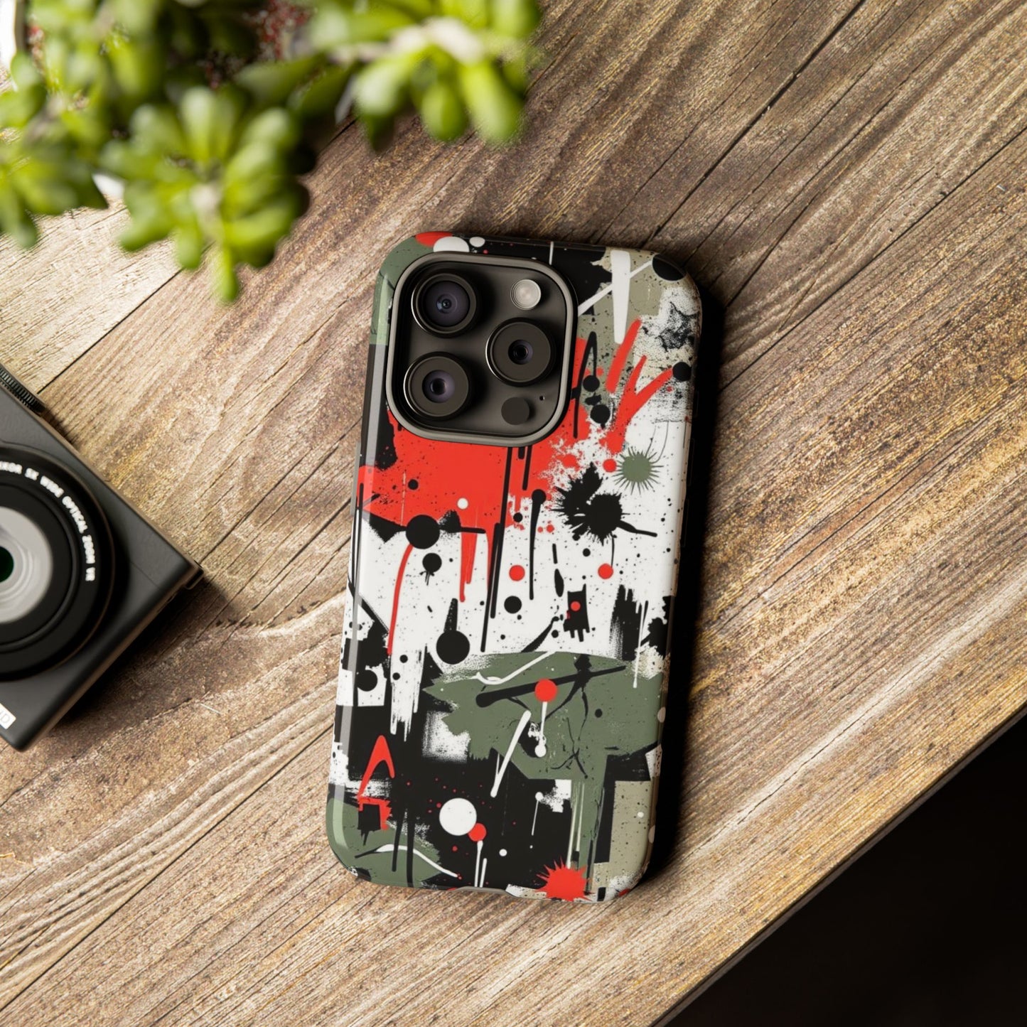 Combat Drip Armor Case – Urban Splatter Edition